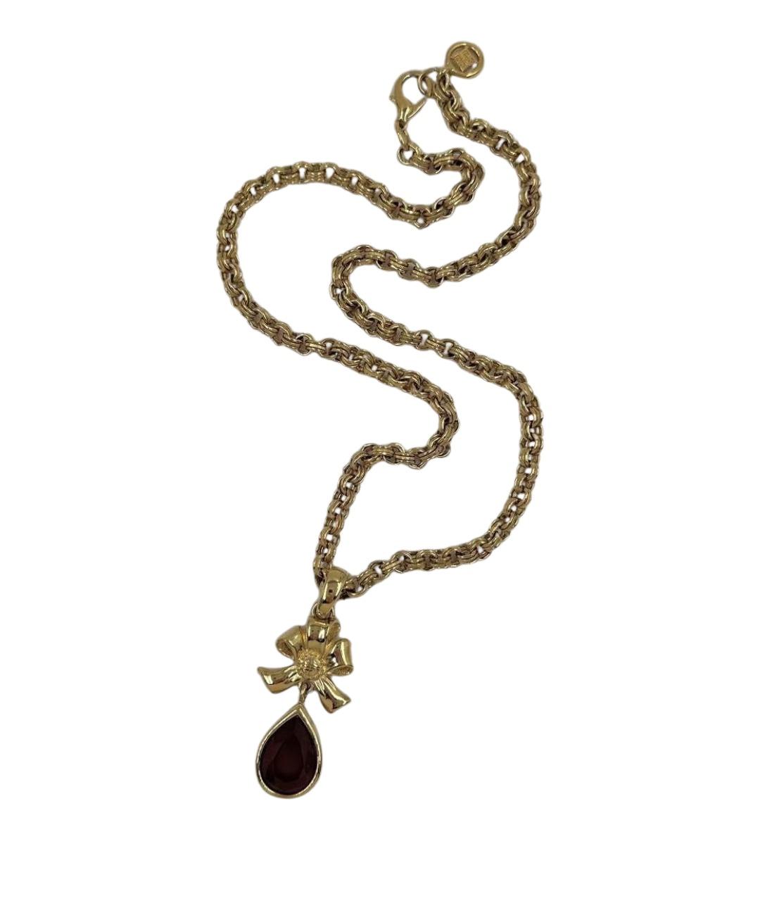 GIVENCHY Золотое позолоченное колье, фото 1