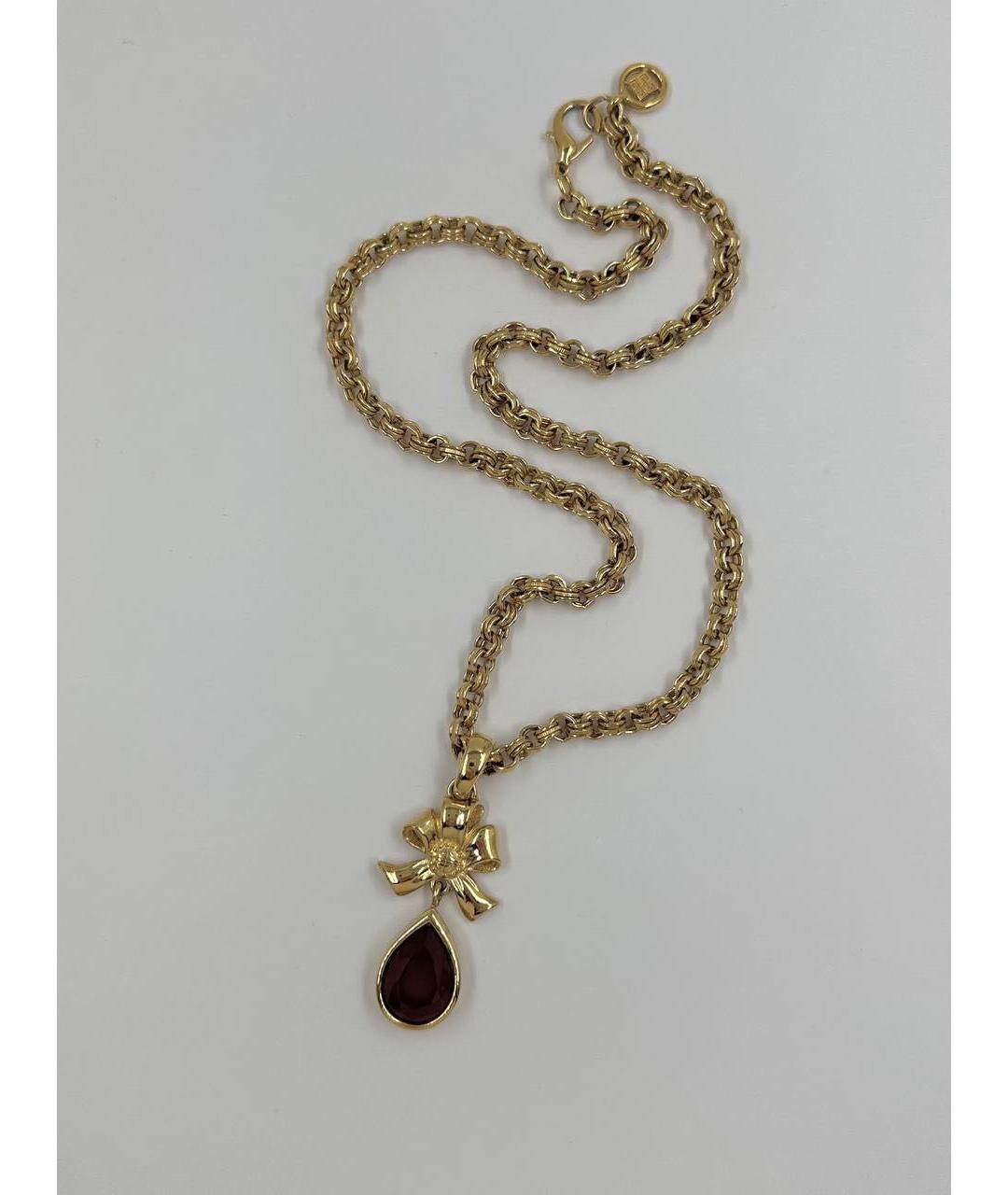 GIVENCHY Золотое позолоченное колье, фото 7