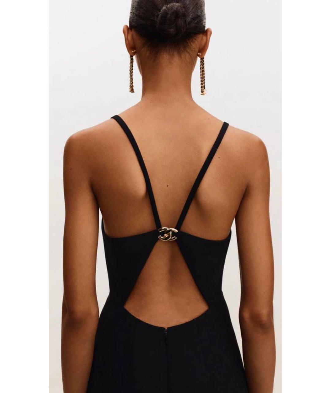CHANEL Черное вечернее платье, фото 3