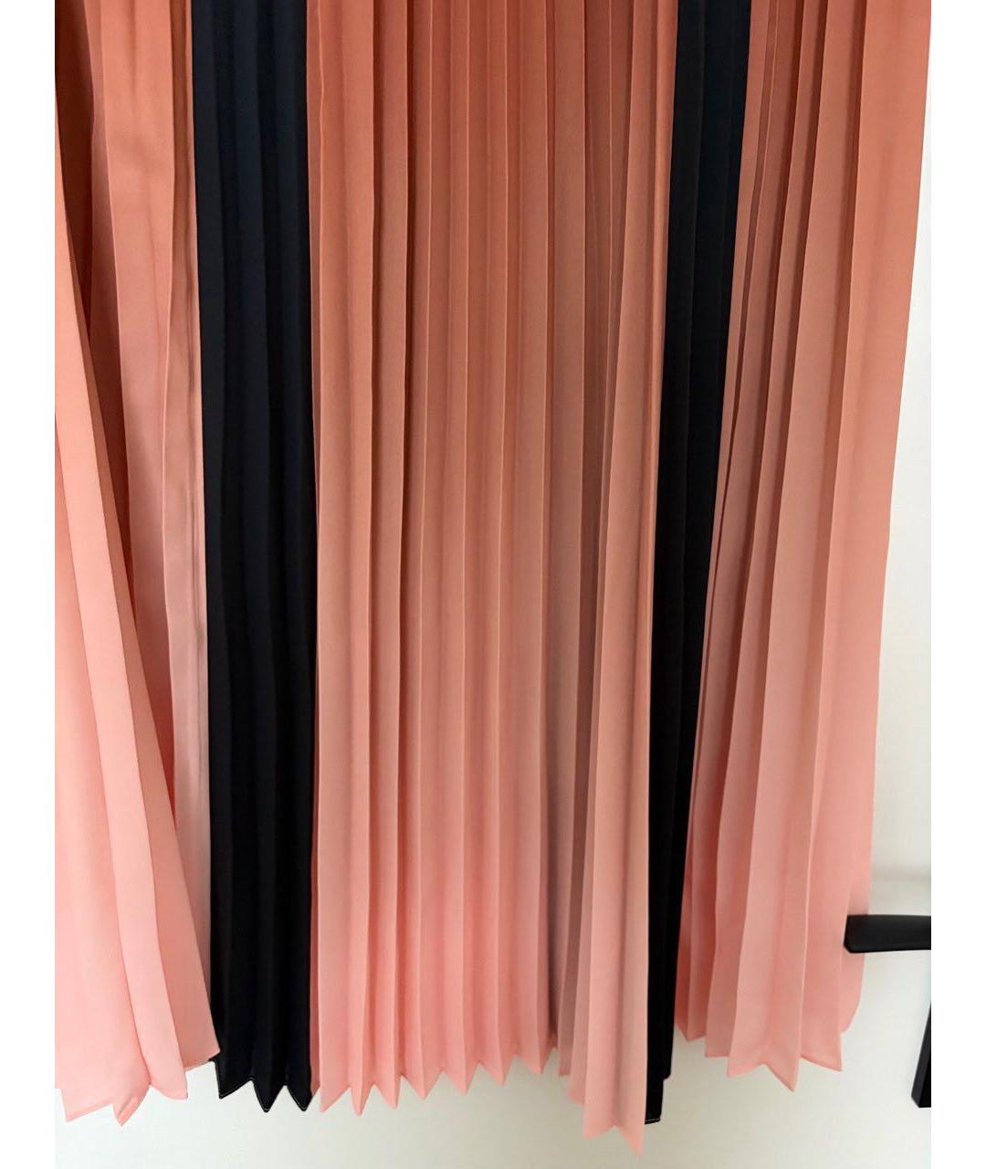 MAJE Коралловая юбка миди, фото 2