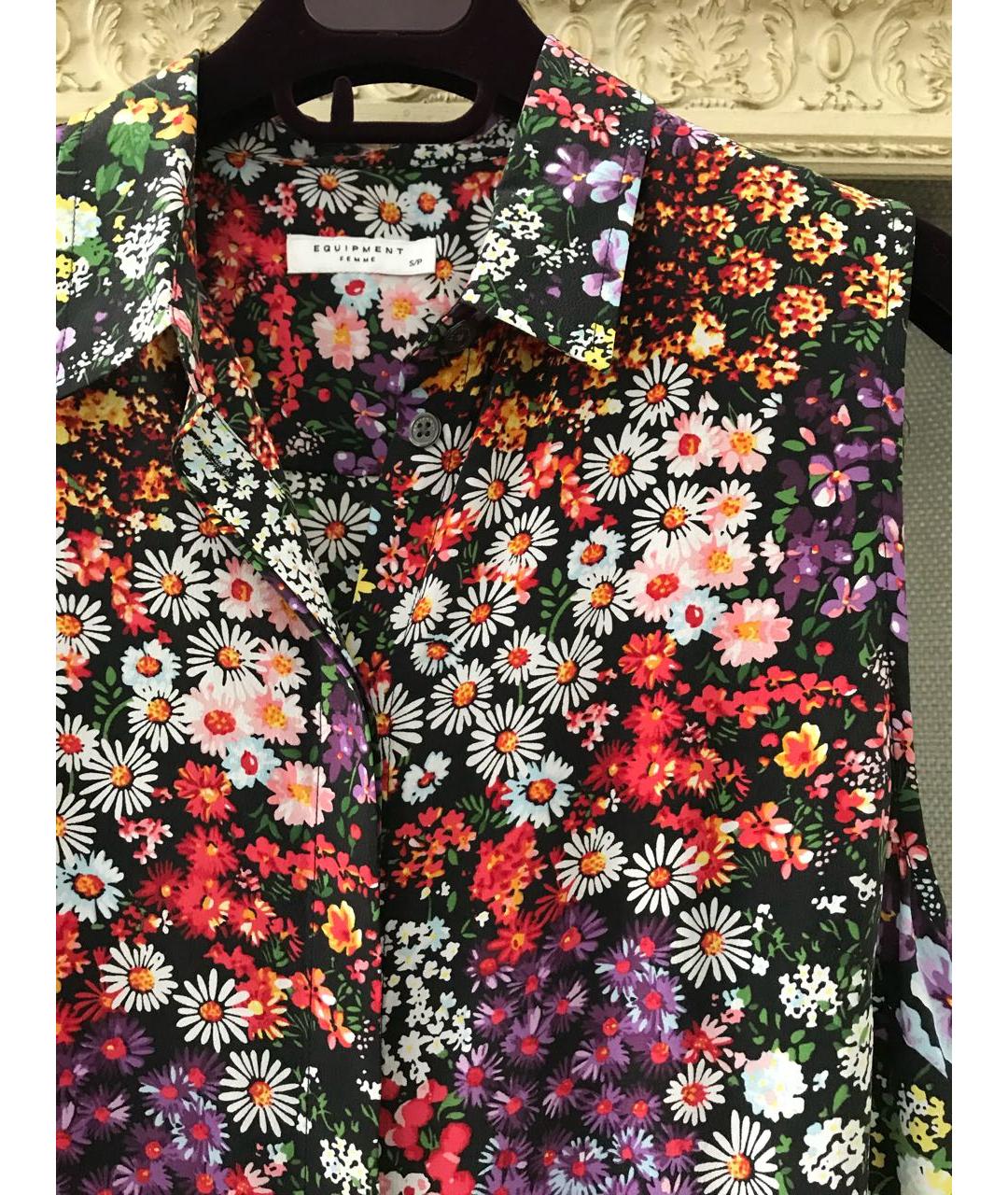 EQUIPMENT Мульти шелковый сарафан, фото 6