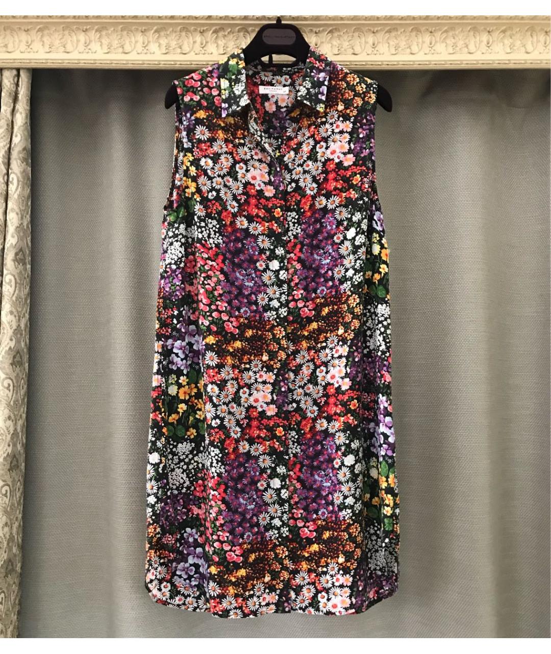 EQUIPMENT Мульти шелковый сарафан, фото 5