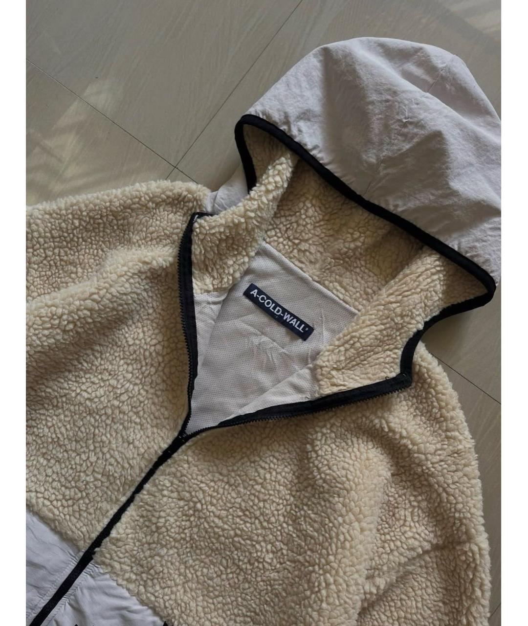 A-COLD-WALL* Бежевая полиамидовая куртка, фото 4