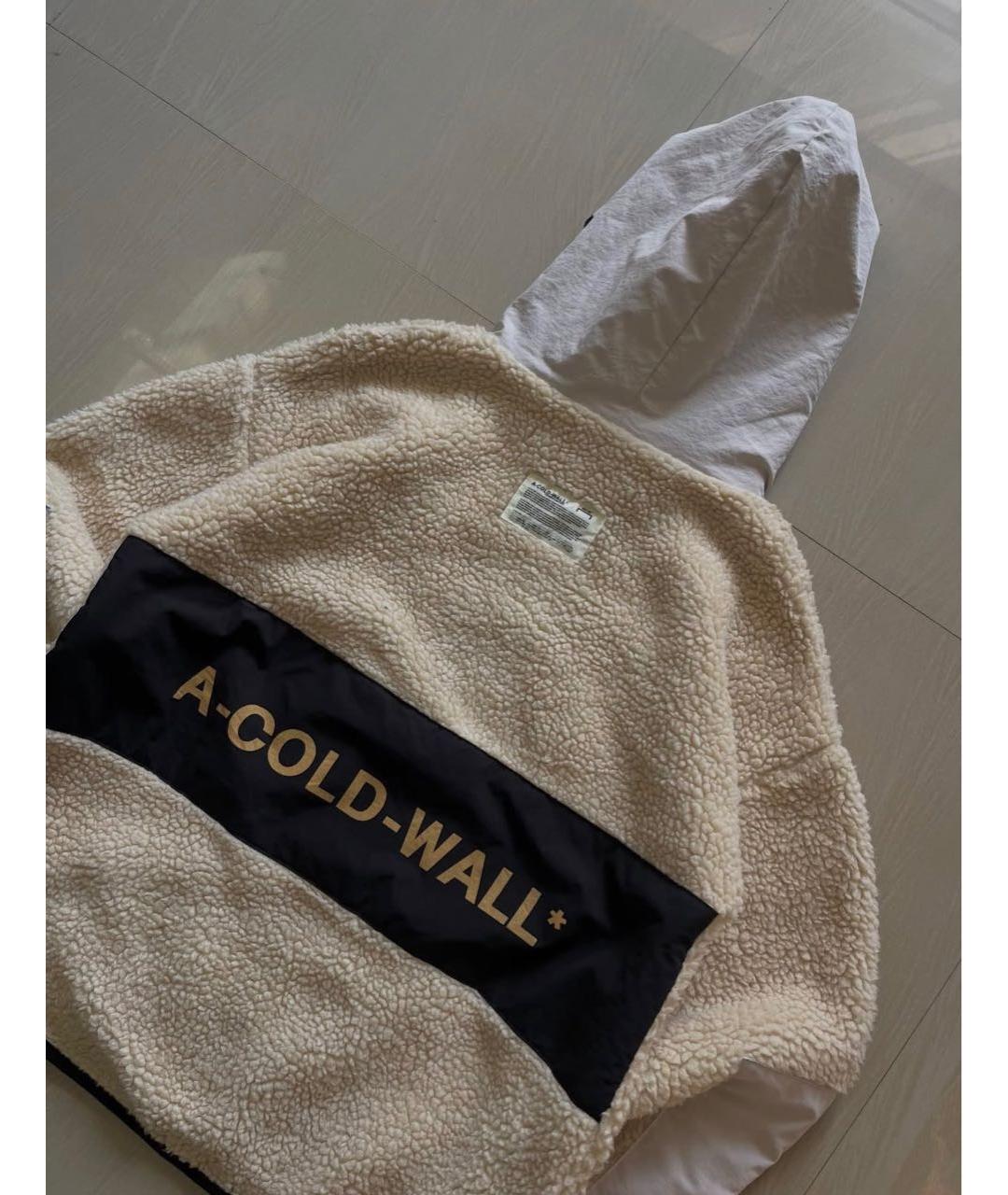 A-COLD-WALL* Бежевая полиамидовая куртка, фото 6