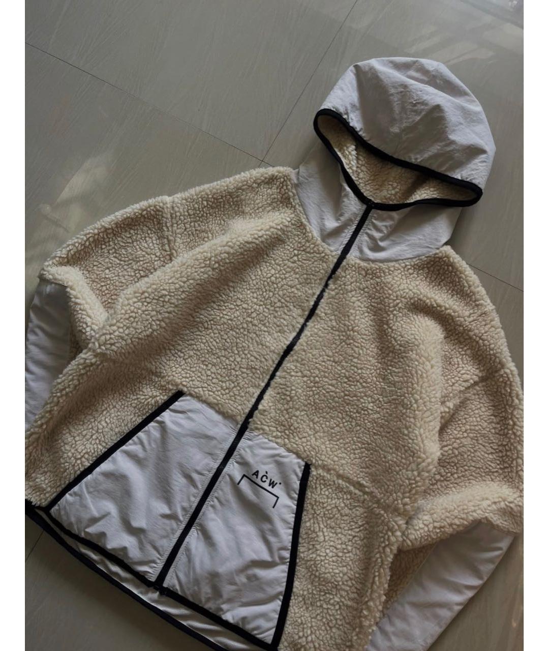 A-COLD-WALL* Бежевая полиамидовая куртка, фото 3
