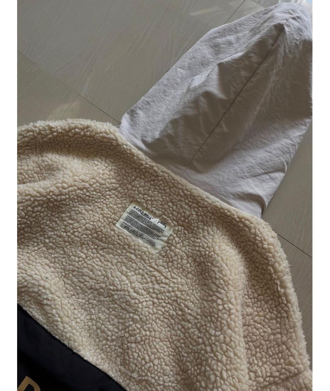 A-COLD-WALL* Бежевая полиамидовая куртка, фото 5