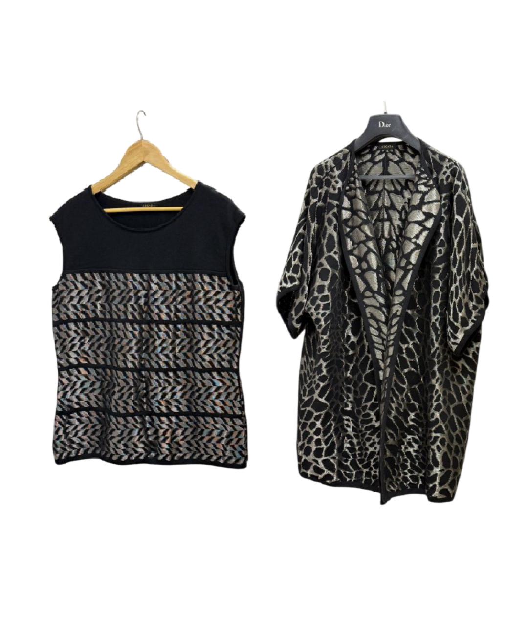 ESCADA Черный шерстяной кардиган, фото 7