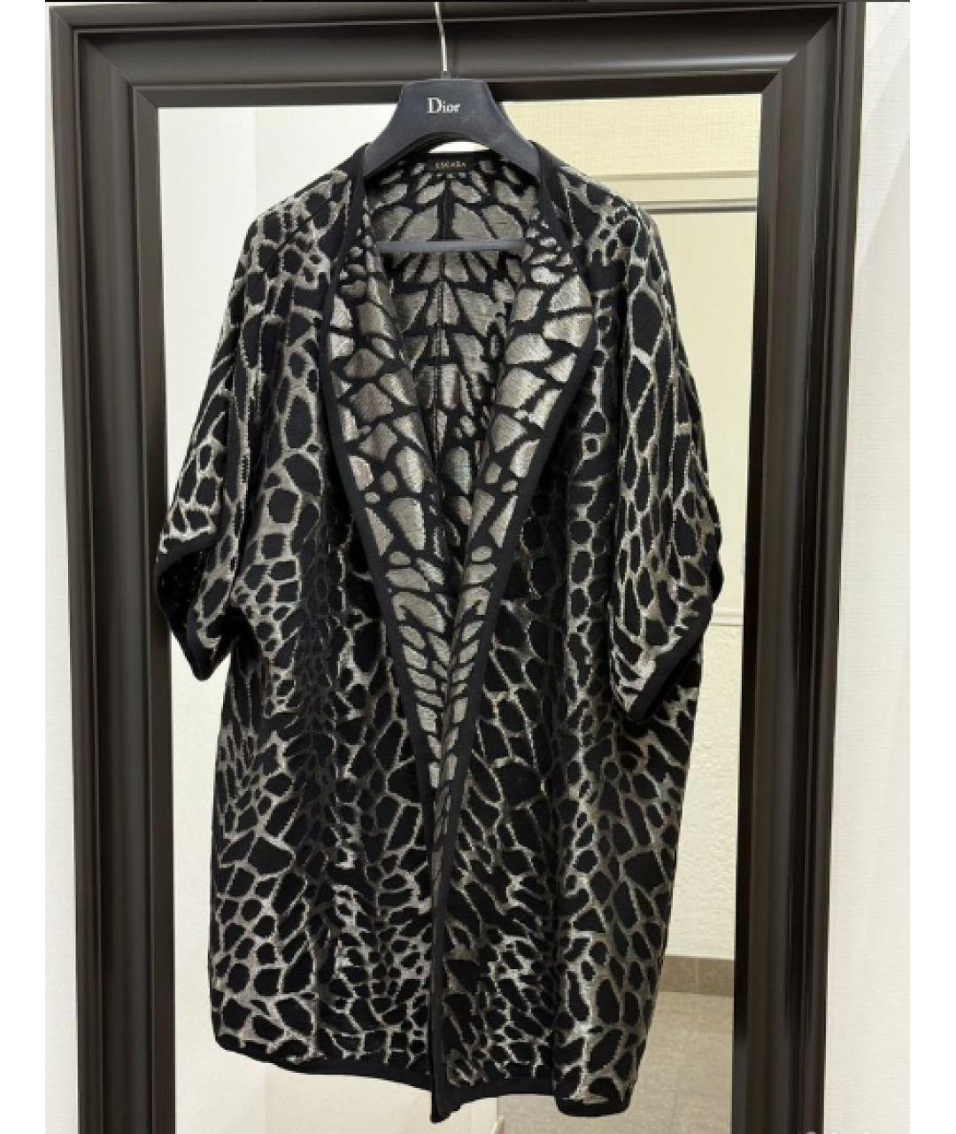 ESCADA Черный шерстяной кардиган, фото 4