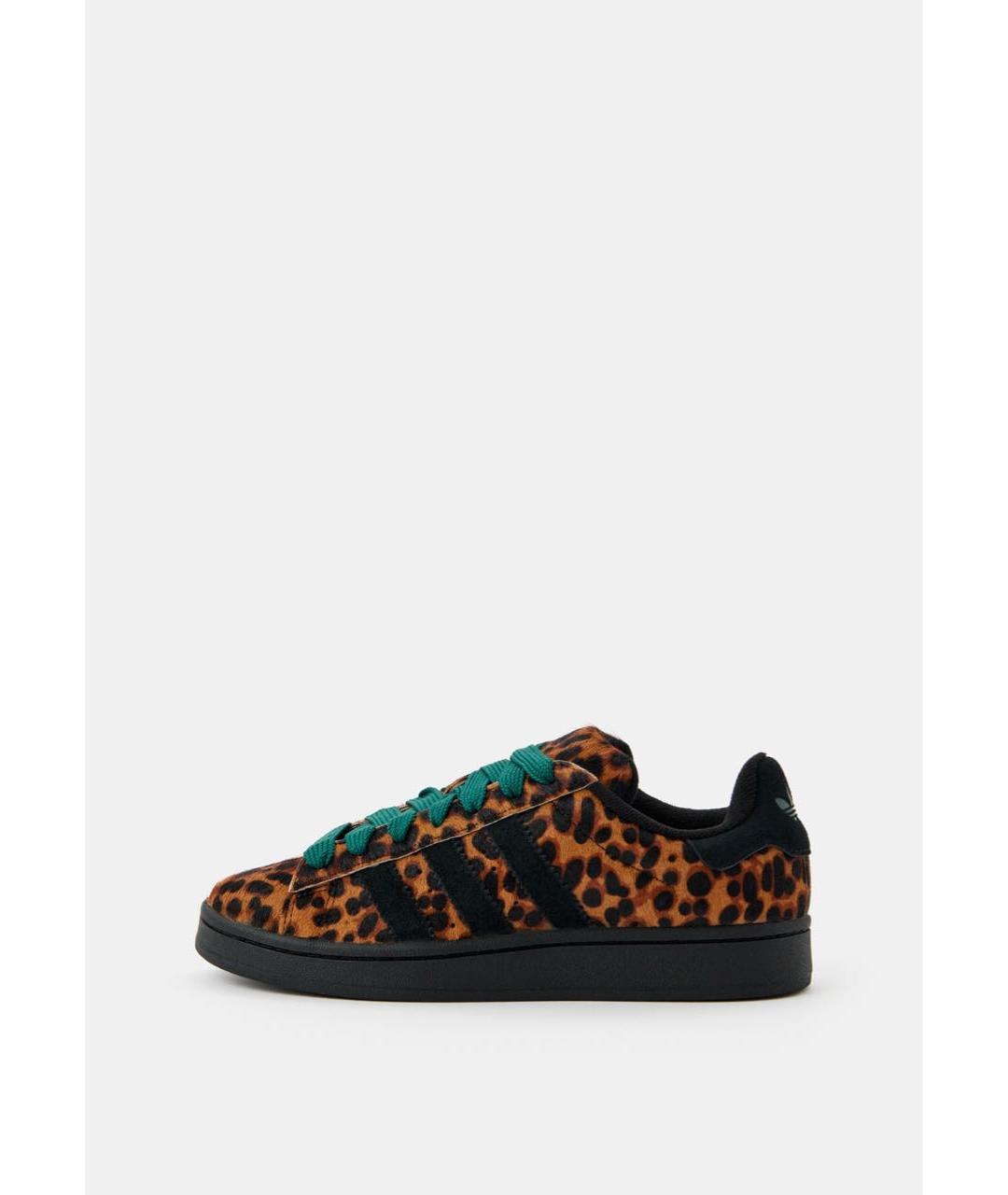 ADIDAS Коричневые замшевые кроссовки, фото 5