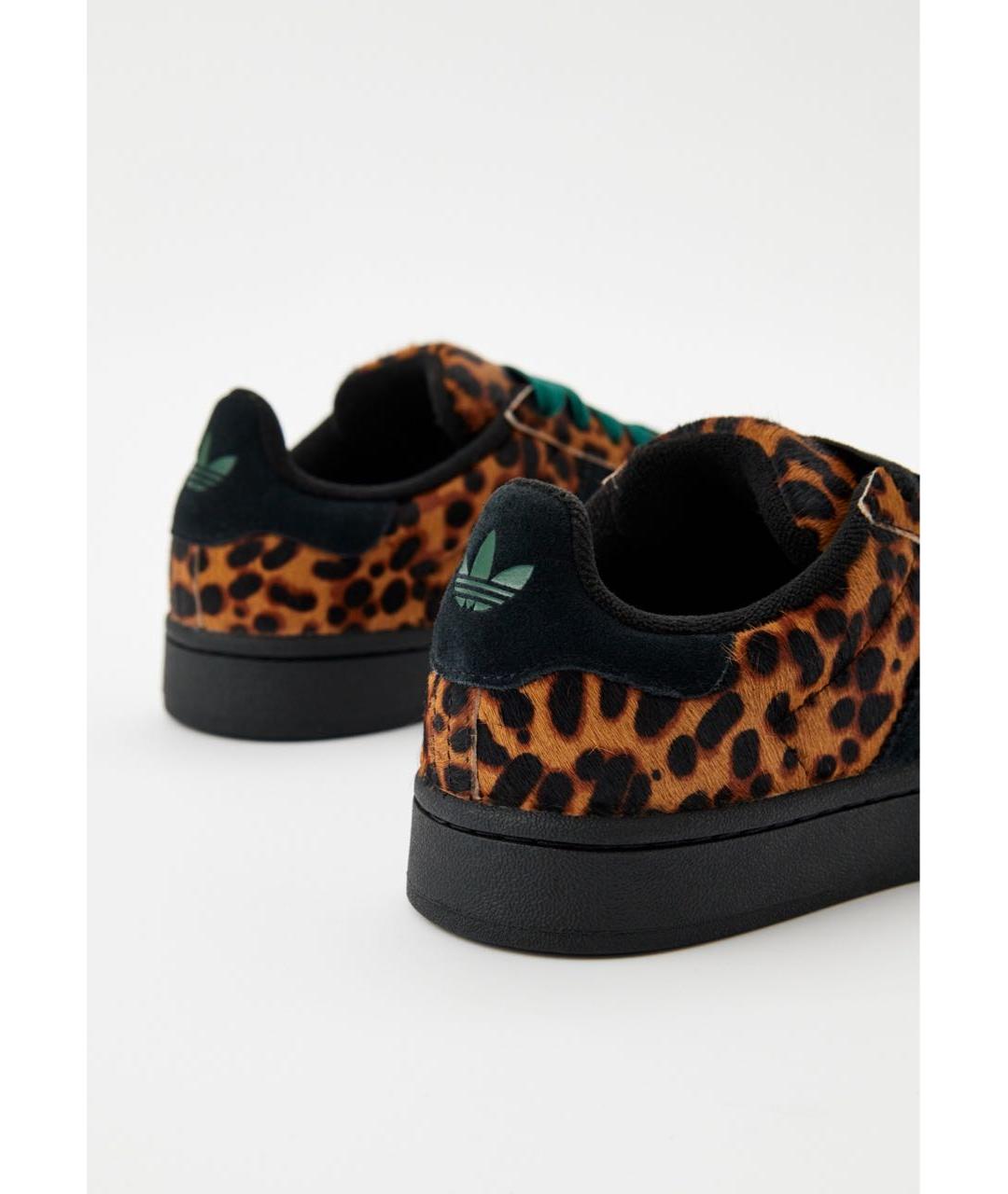 ADIDAS Коричневые замшевые кроссовки, фото 4