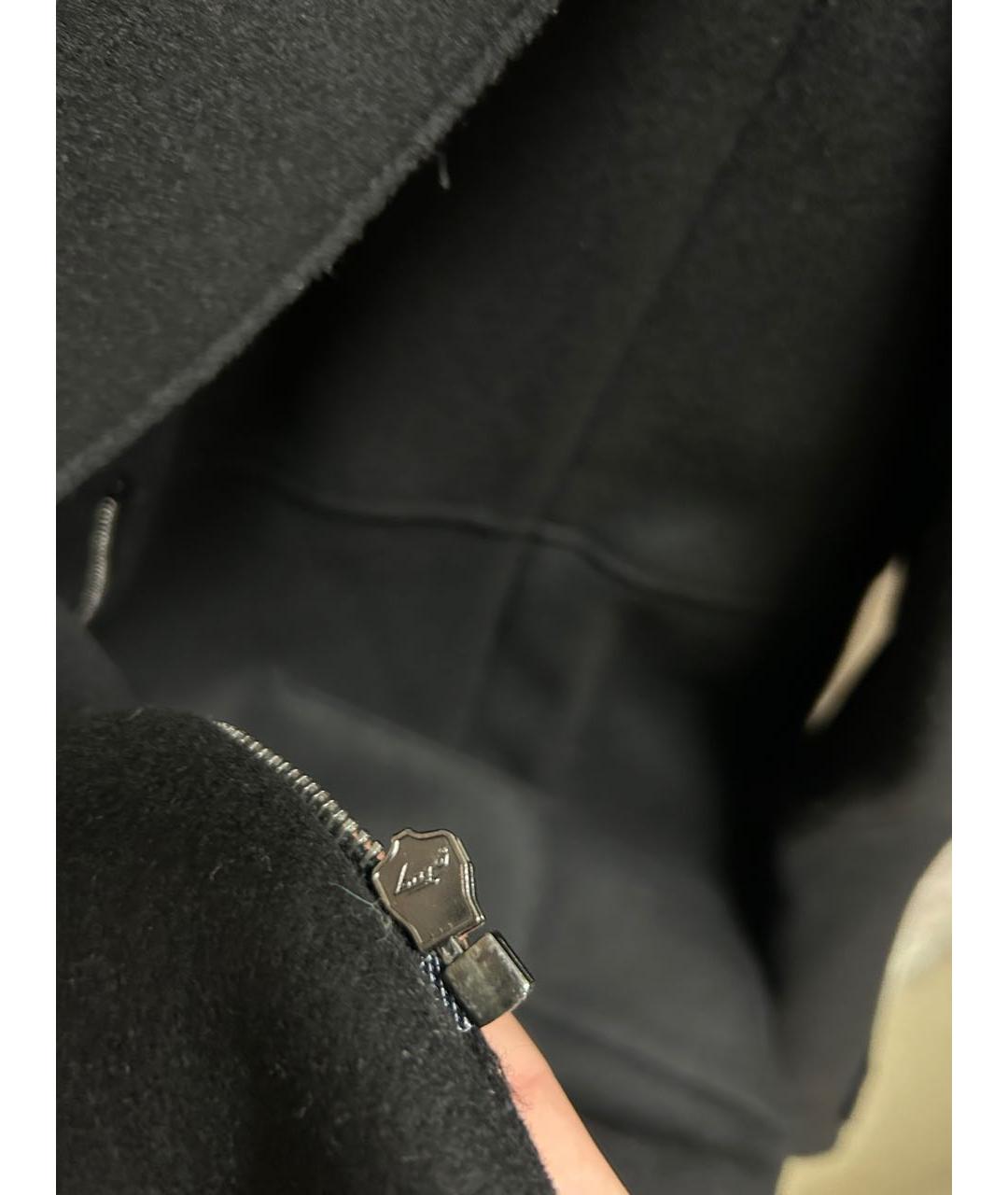 IRFE Черное шерстяное пальто, фото 6