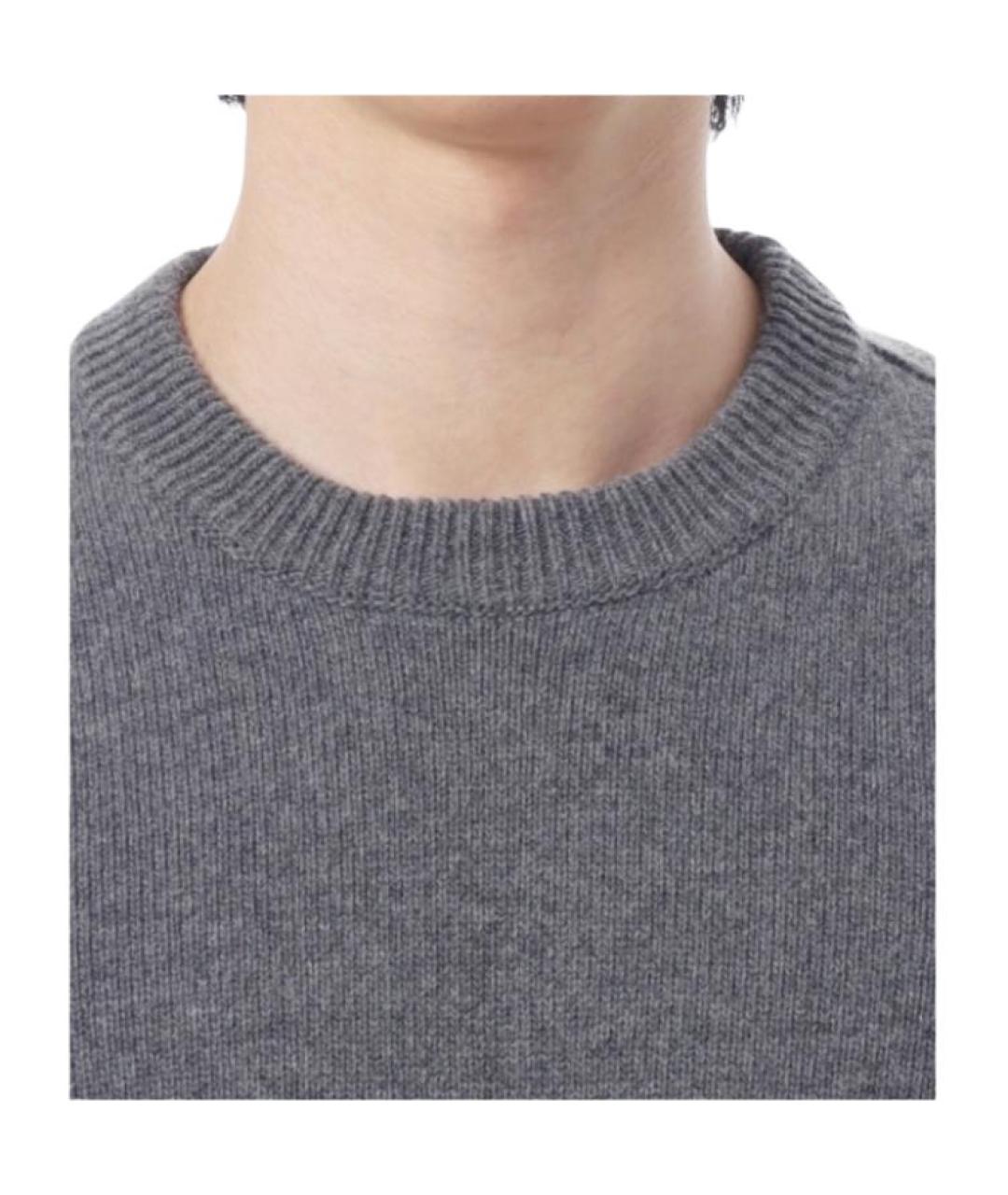 STONE ISLAND Серый джемпер / свитер, фото 4