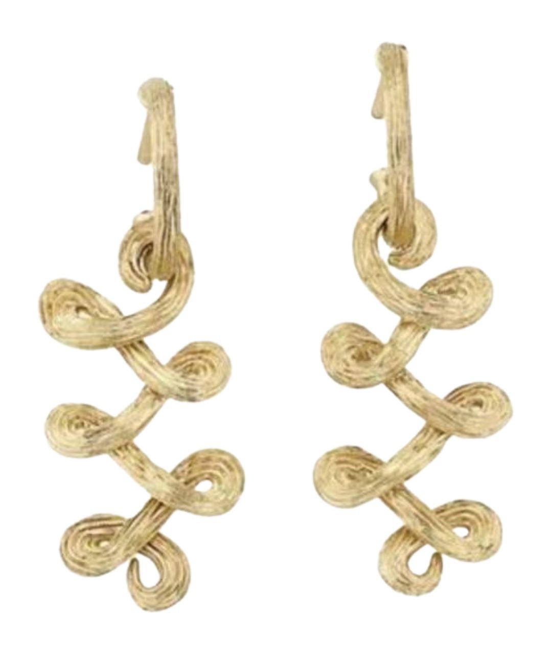 H.STERN Желтые серьги из желтого золота, фото 1