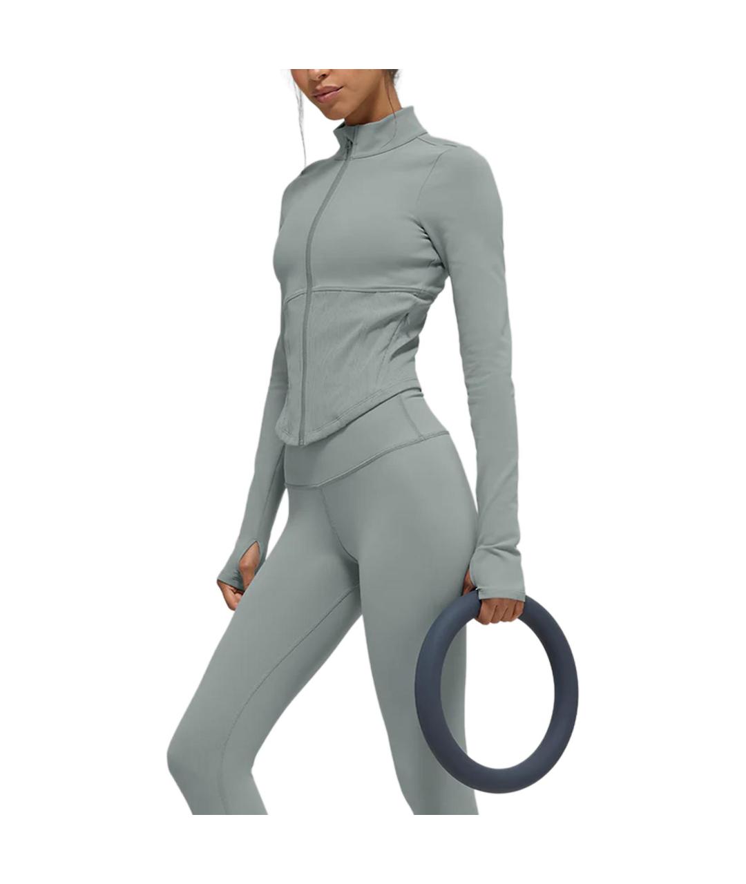 ALO YOGA Серая куртка, фото 3