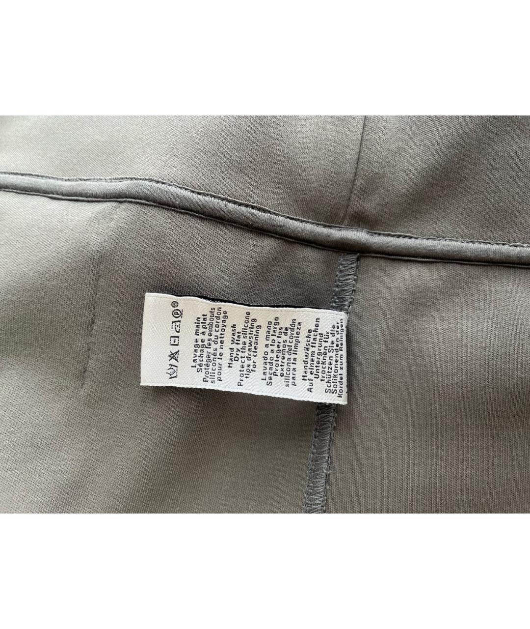 HERMES Хаки хлопковая куртка, фото 4