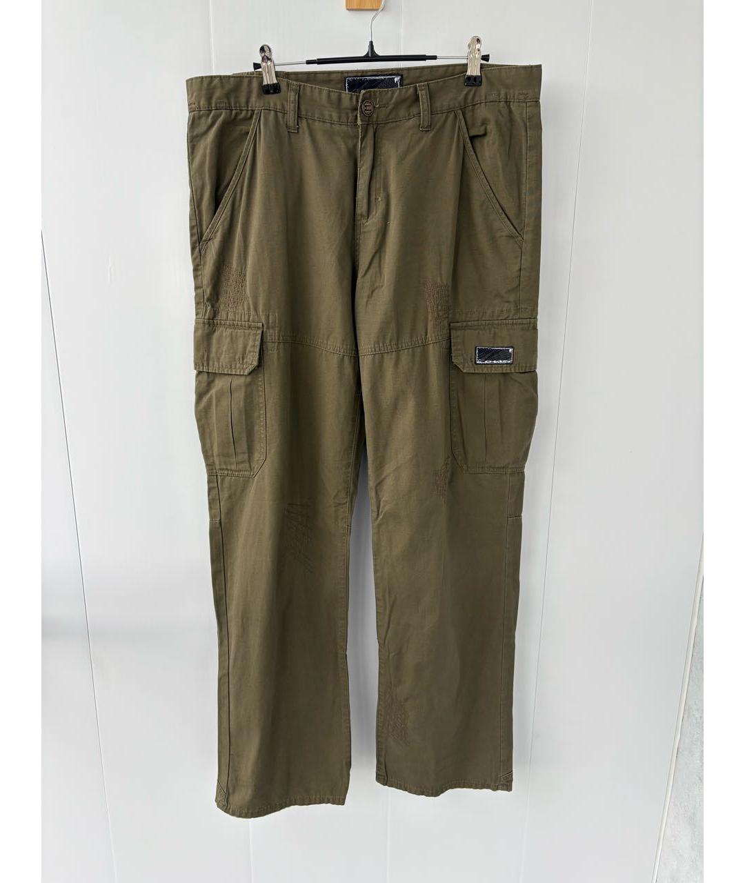 OAKLEY Хаки хлопко-полиэстеровые прямые джинсы, фото 9