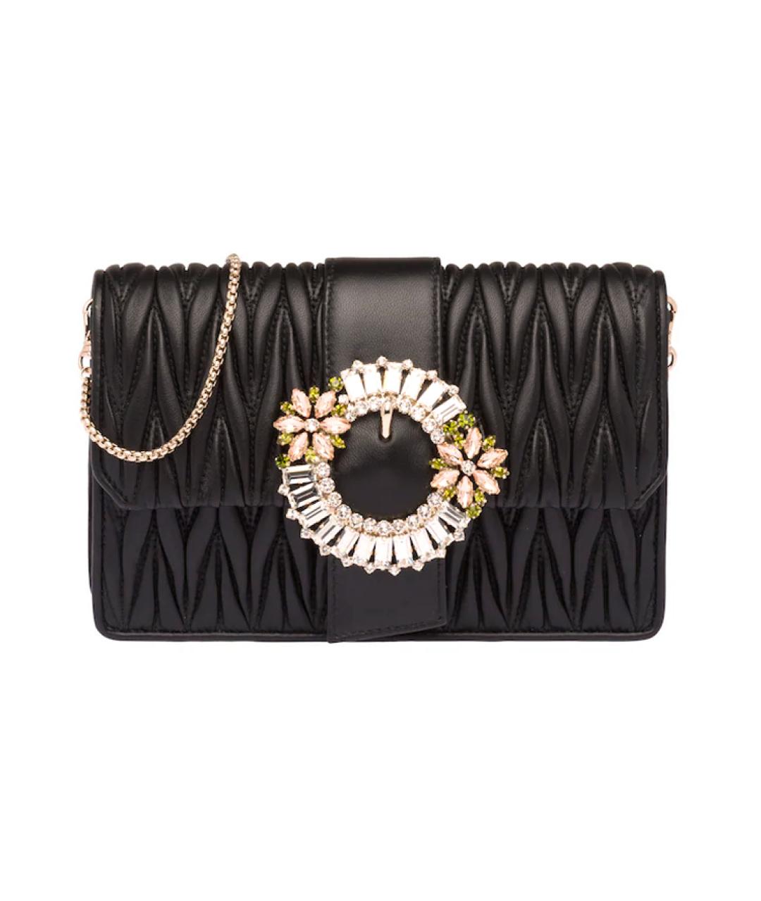 MIU MIU Черная сумка через плечо, фото 1