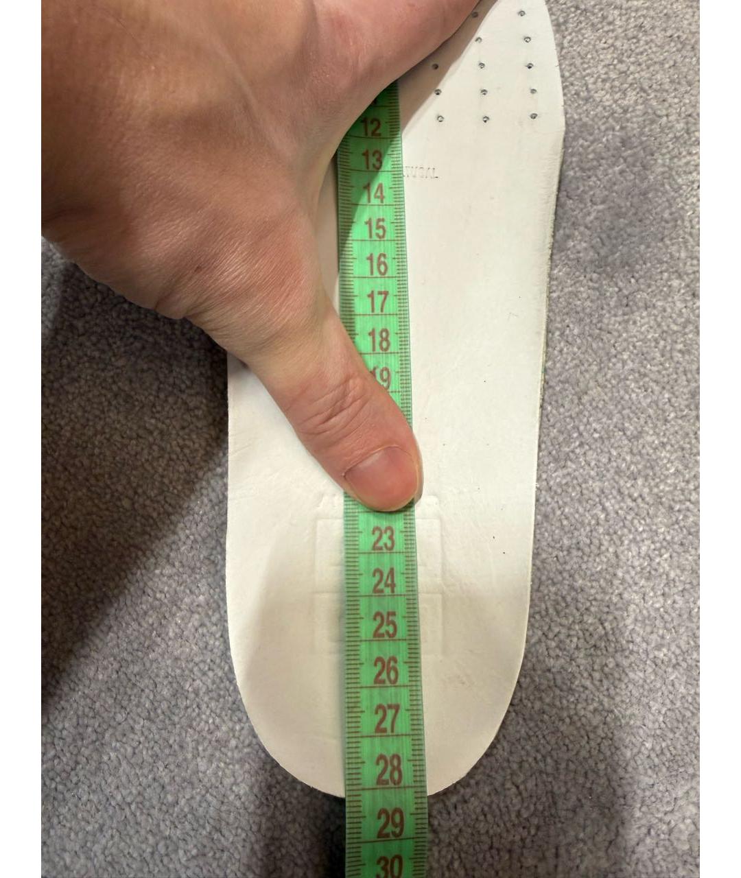 GIVENCHY Белые кожаные низкие кроссовки / кеды, фото 3