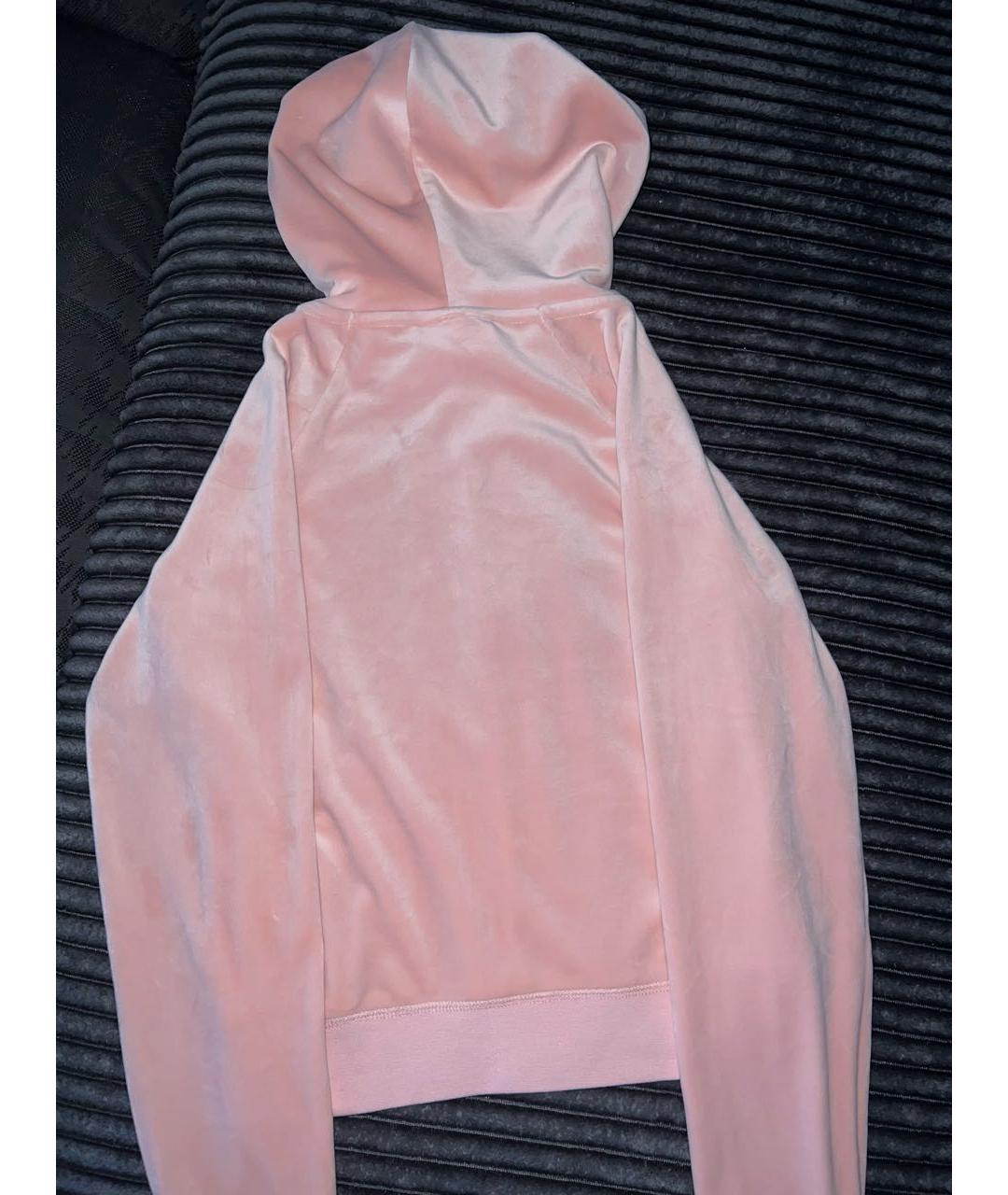 JUICY COUTURE Коралловый велюровый спортивные костюмы, фото 6