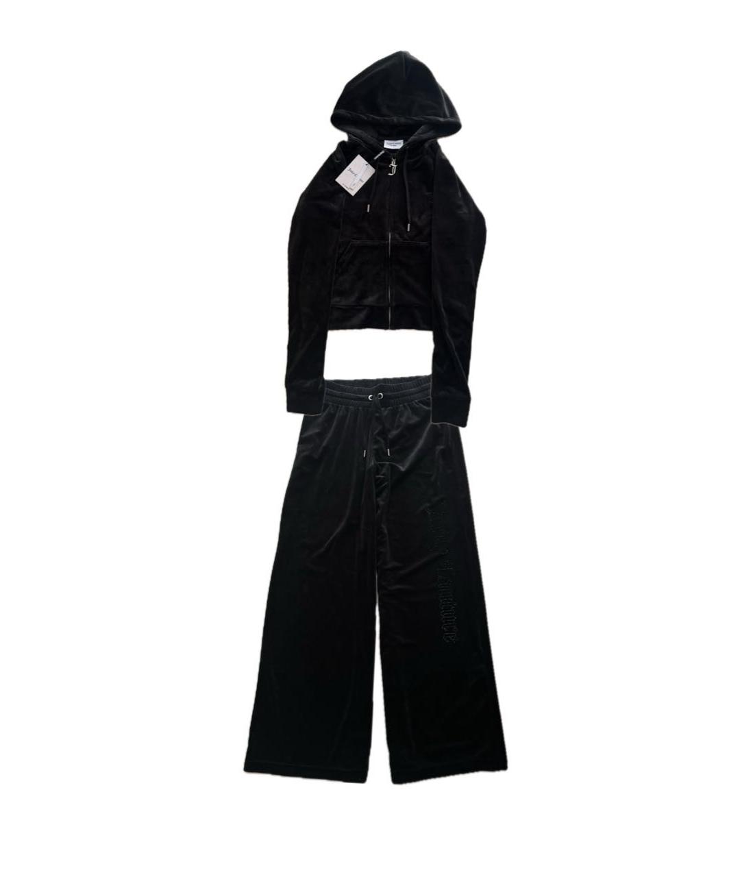 JUICY COUTURE Черный велюровый спортивные костюмы, фото 9