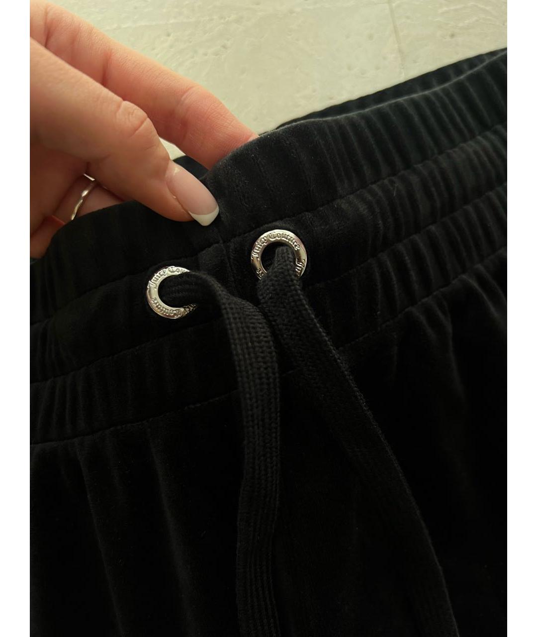 JUICY COUTURE Черный велюровый спортивные костюмы, фото 4