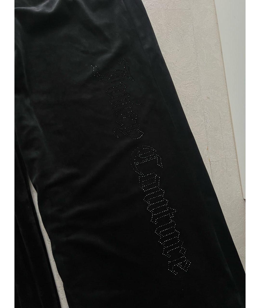 JUICY COUTURE Черный велюровый спортивные костюмы, фото 3