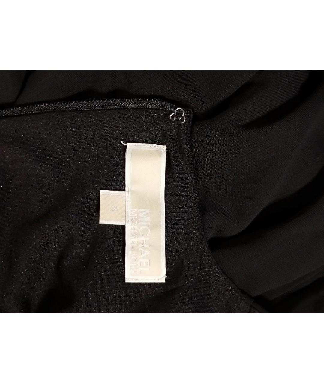 MICHAEL MICHAEL KORS Черный вискозный комбинезон, фото 3