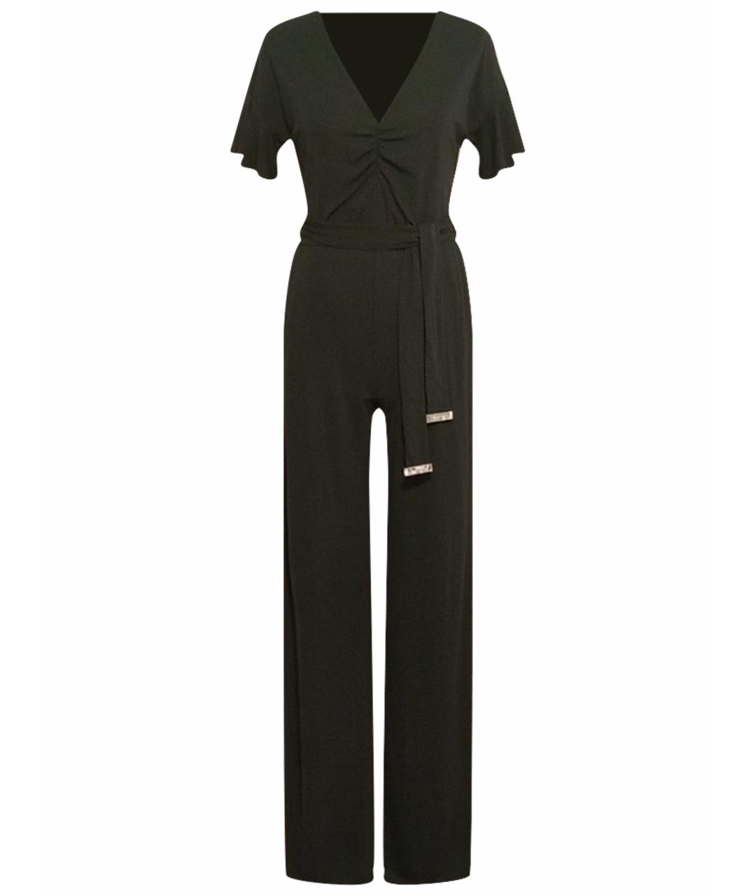 MICHAEL MICHAEL KORS Черный вискозный комбинезон, фото 1