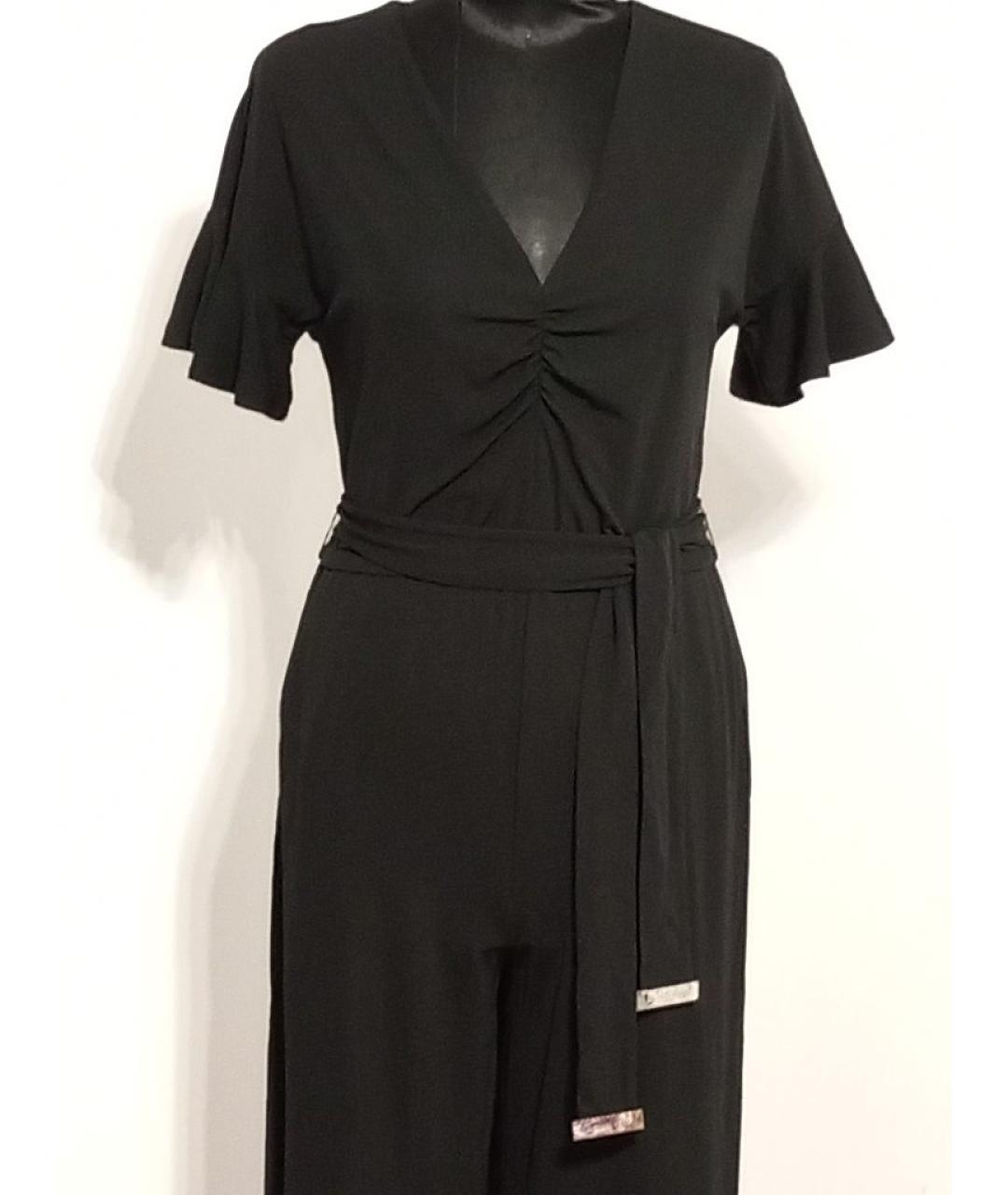 MICHAEL MICHAEL KORS Черный вискозный комбинезон, фото 6