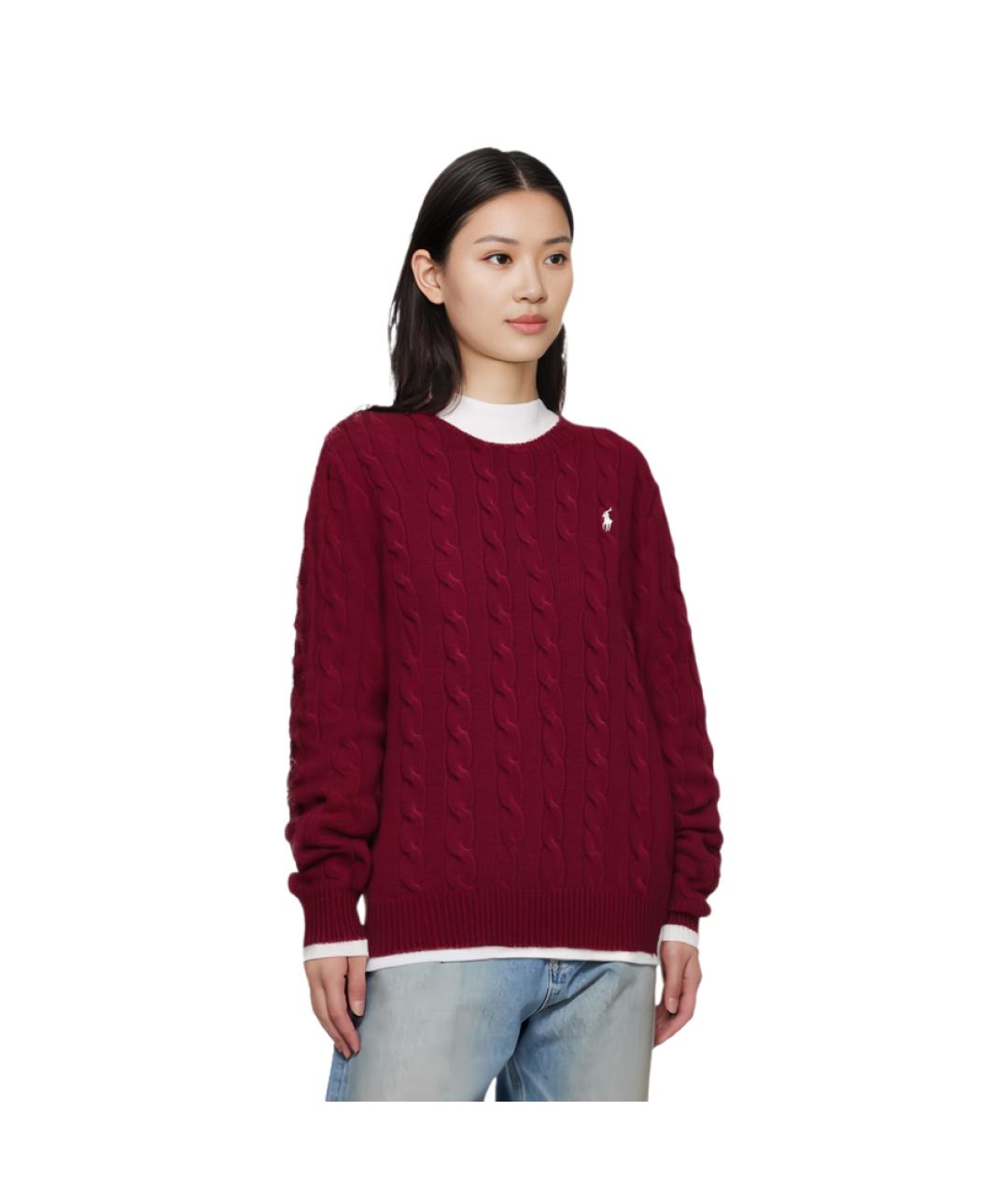 POLO RALPH LAUREN Красный джемпер / свитер, фото 4