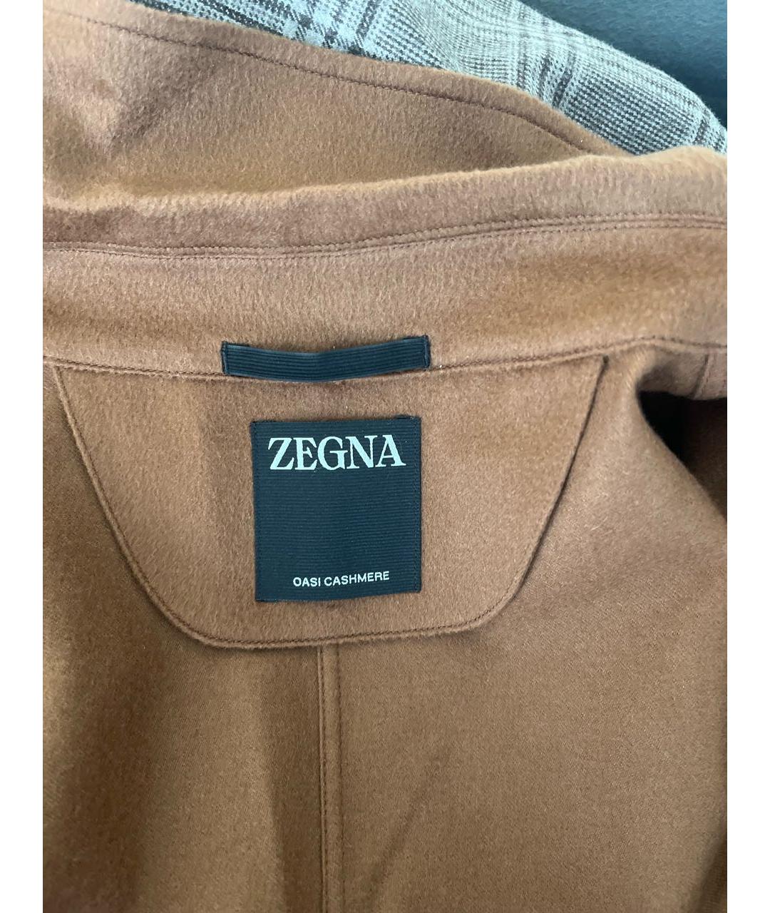 ZEGNA Коричневая кашемировая куртка, фото 5