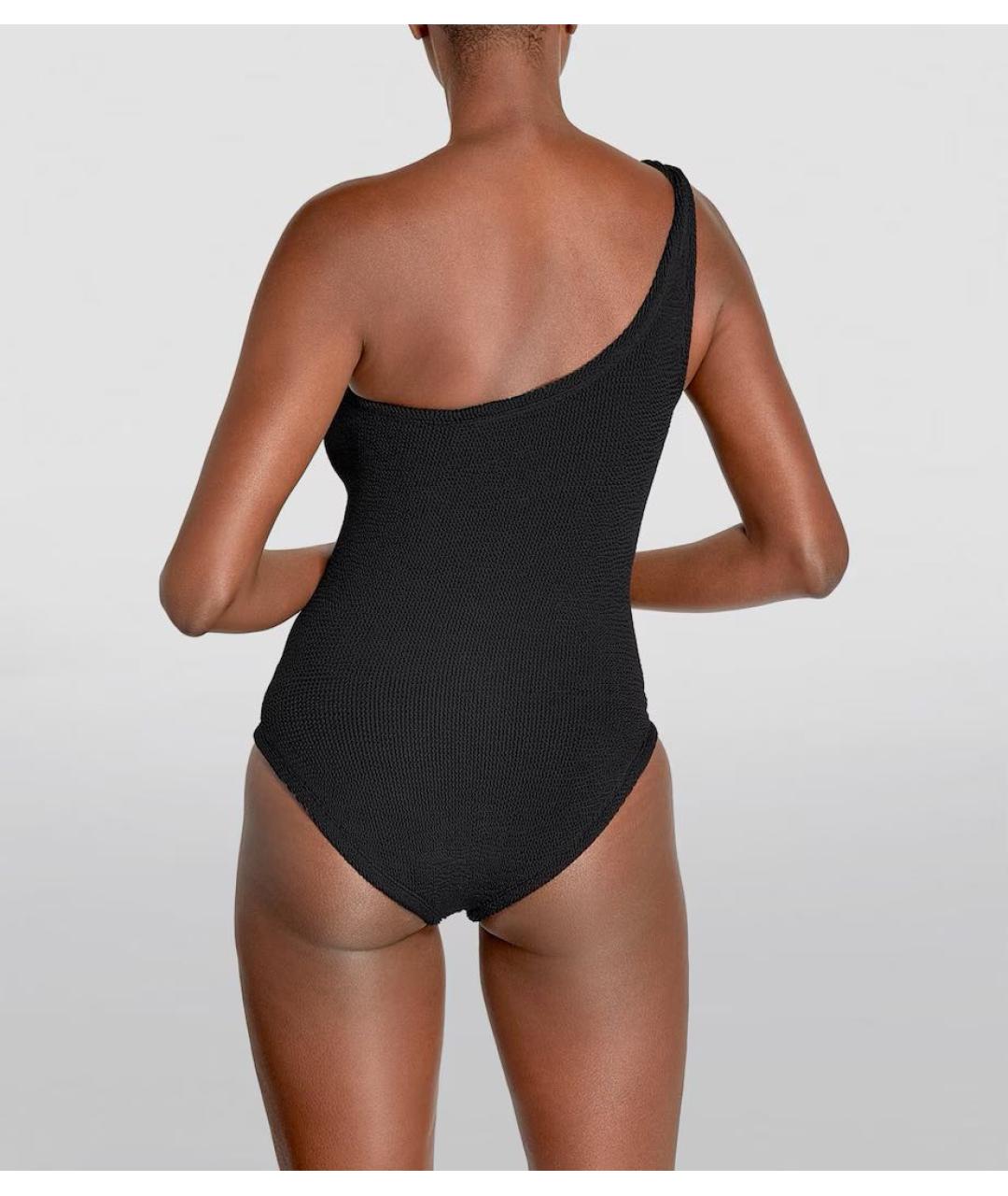 HUNZA G Черный купальник, фото 6