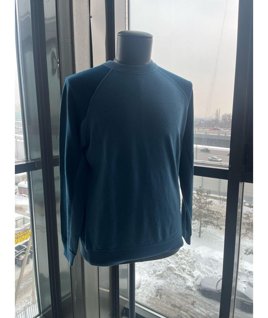 LORO PIANA Синий кашемировый джемпер / свитер, фото 5