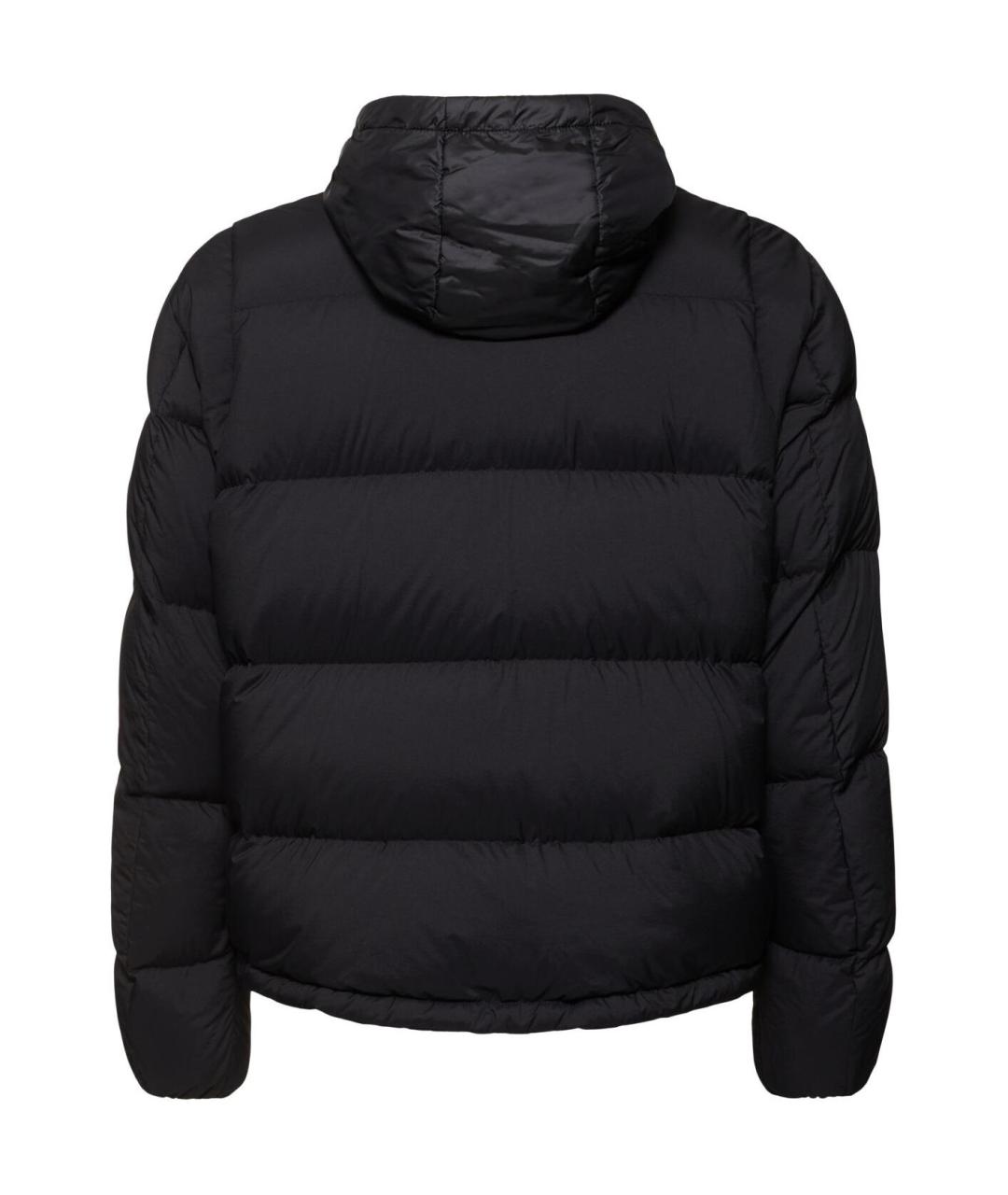 MONCLER Черный пуховик, фото 2