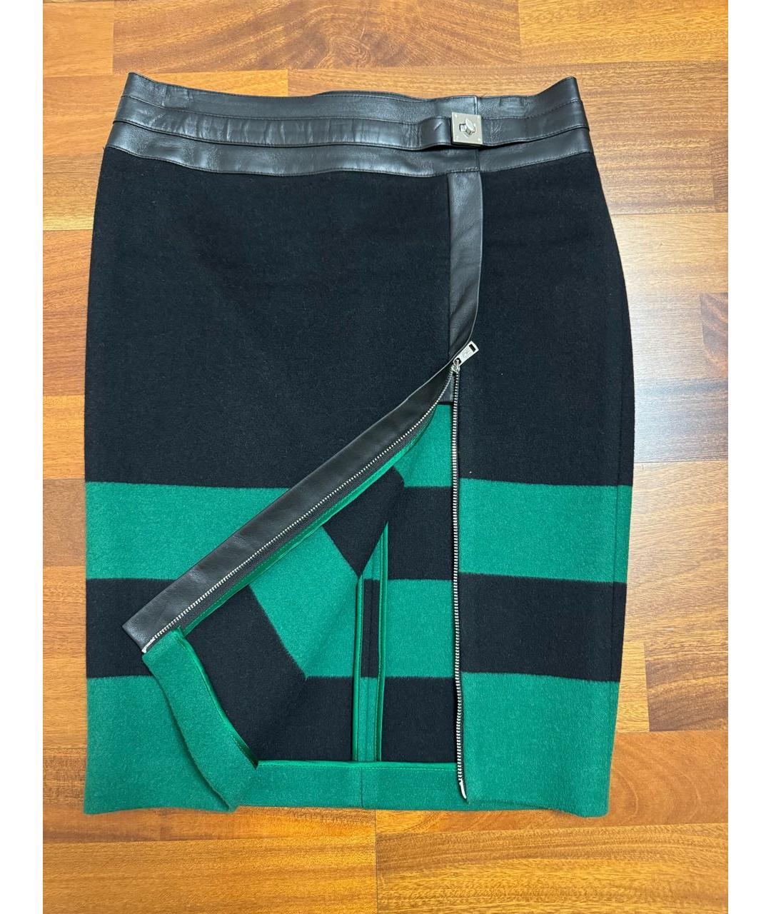 RALPH LAUREN Черная юбка миди, фото 4