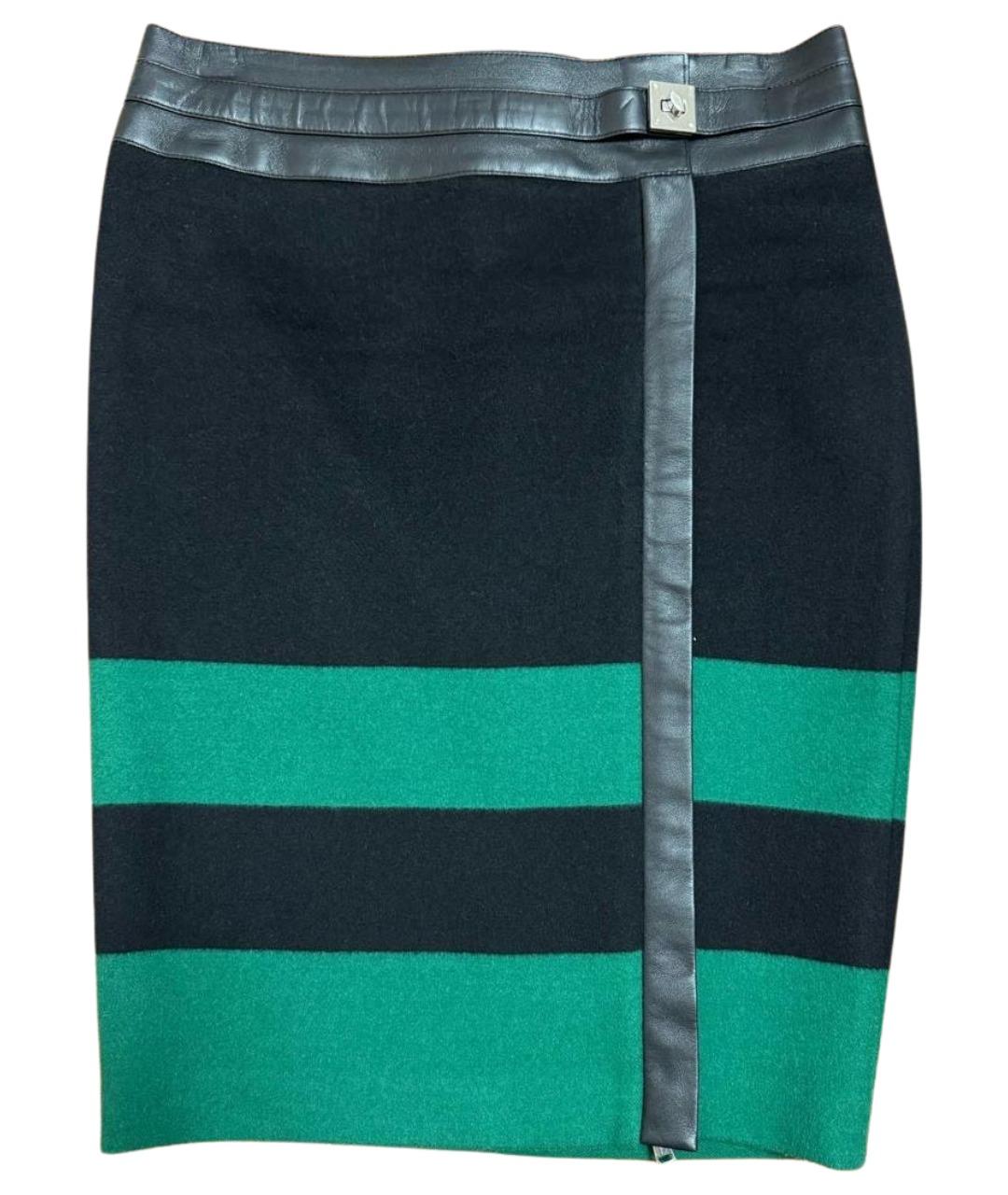 RALPH LAUREN Черная юбка миди, фото 1