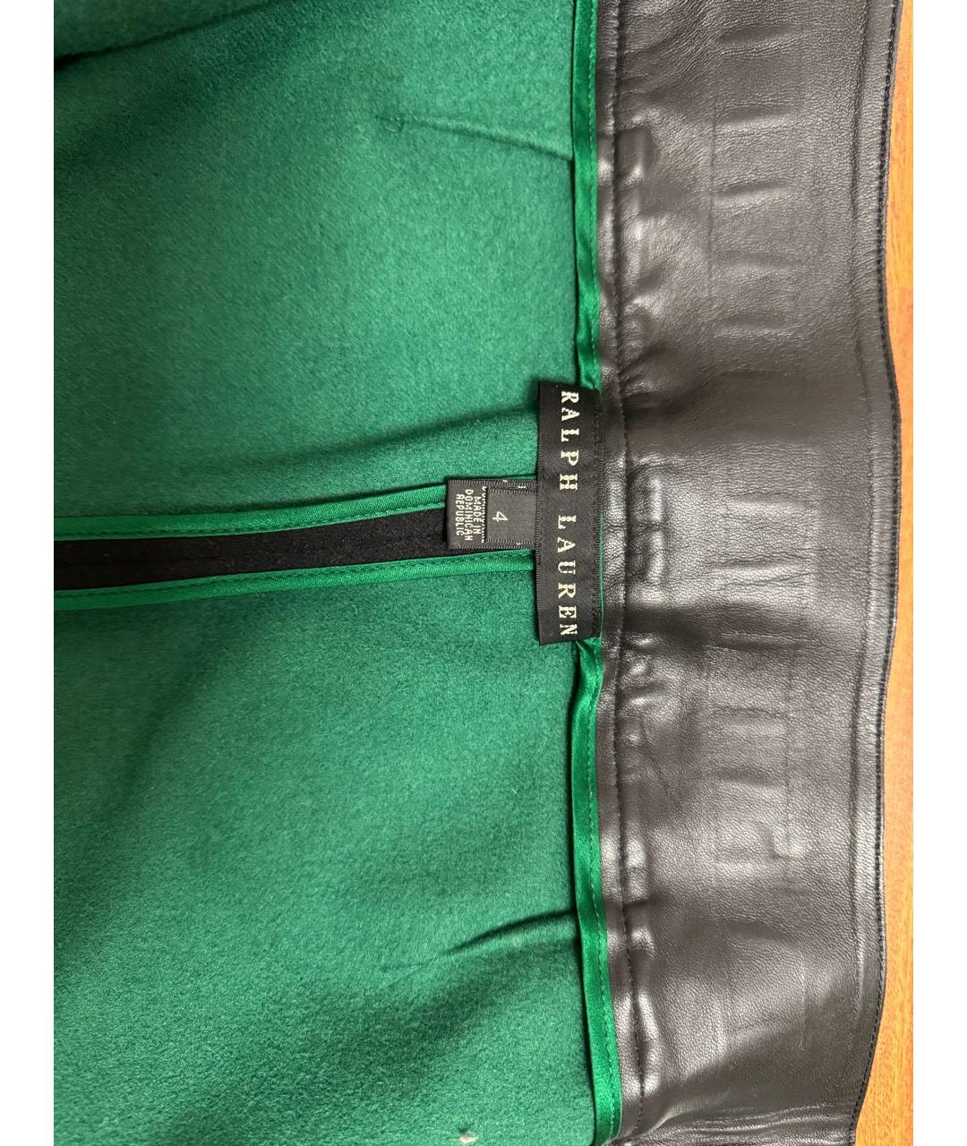 RALPH LAUREN Черная юбка миди, фото 6