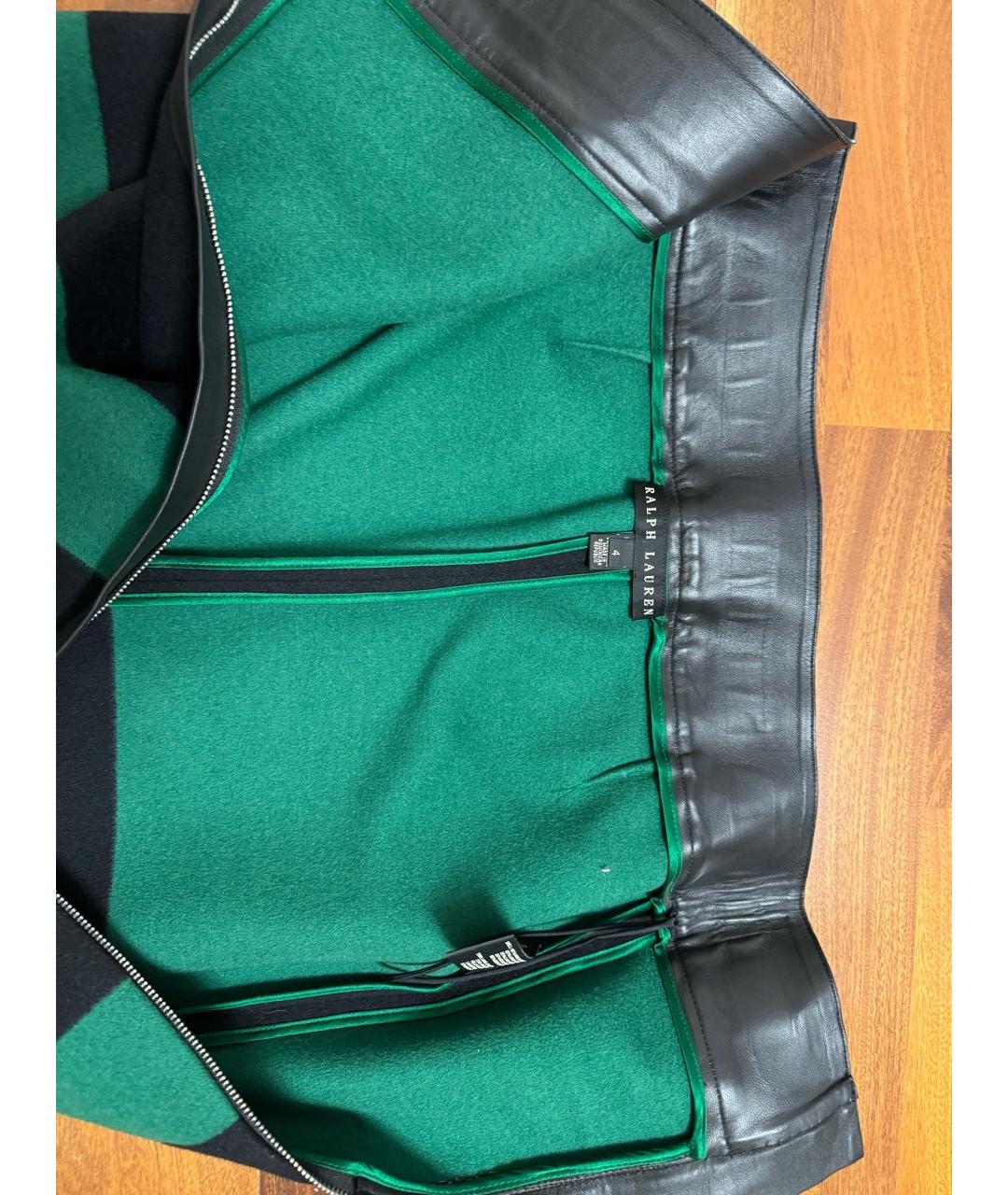 RALPH LAUREN Черная юбка миди, фото 3