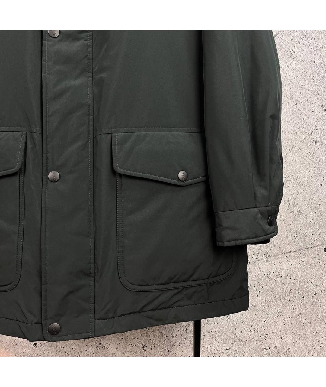 SAINT LAURENT Антрацитовая куртка, фото 8