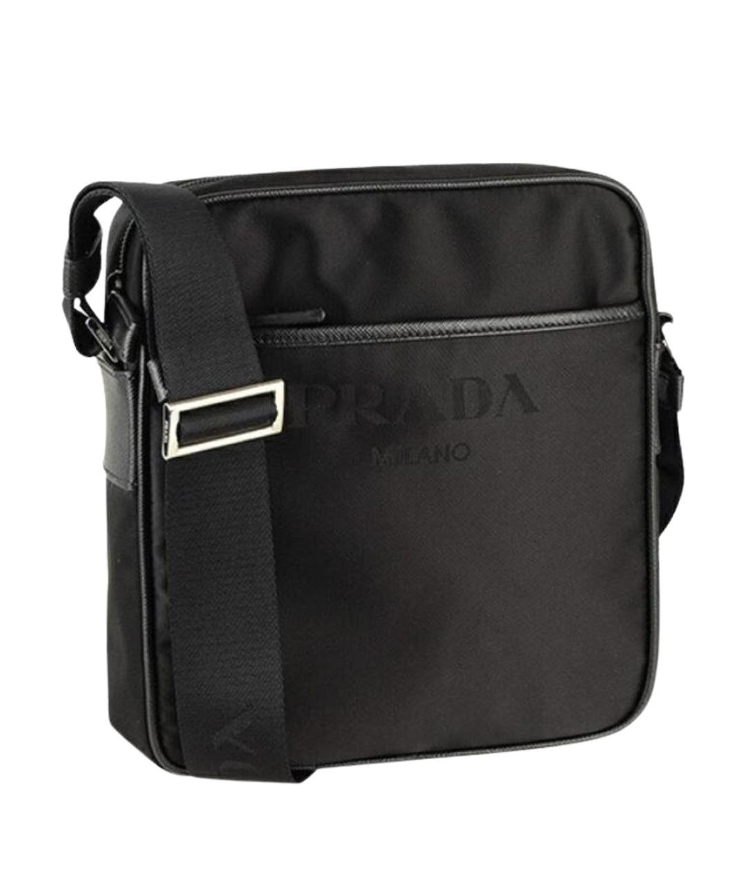 PRADA Черная сумка через плечо, фото 1