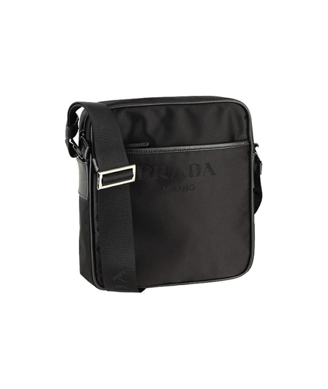 PRADA Черная сумка через плечо, фото 5