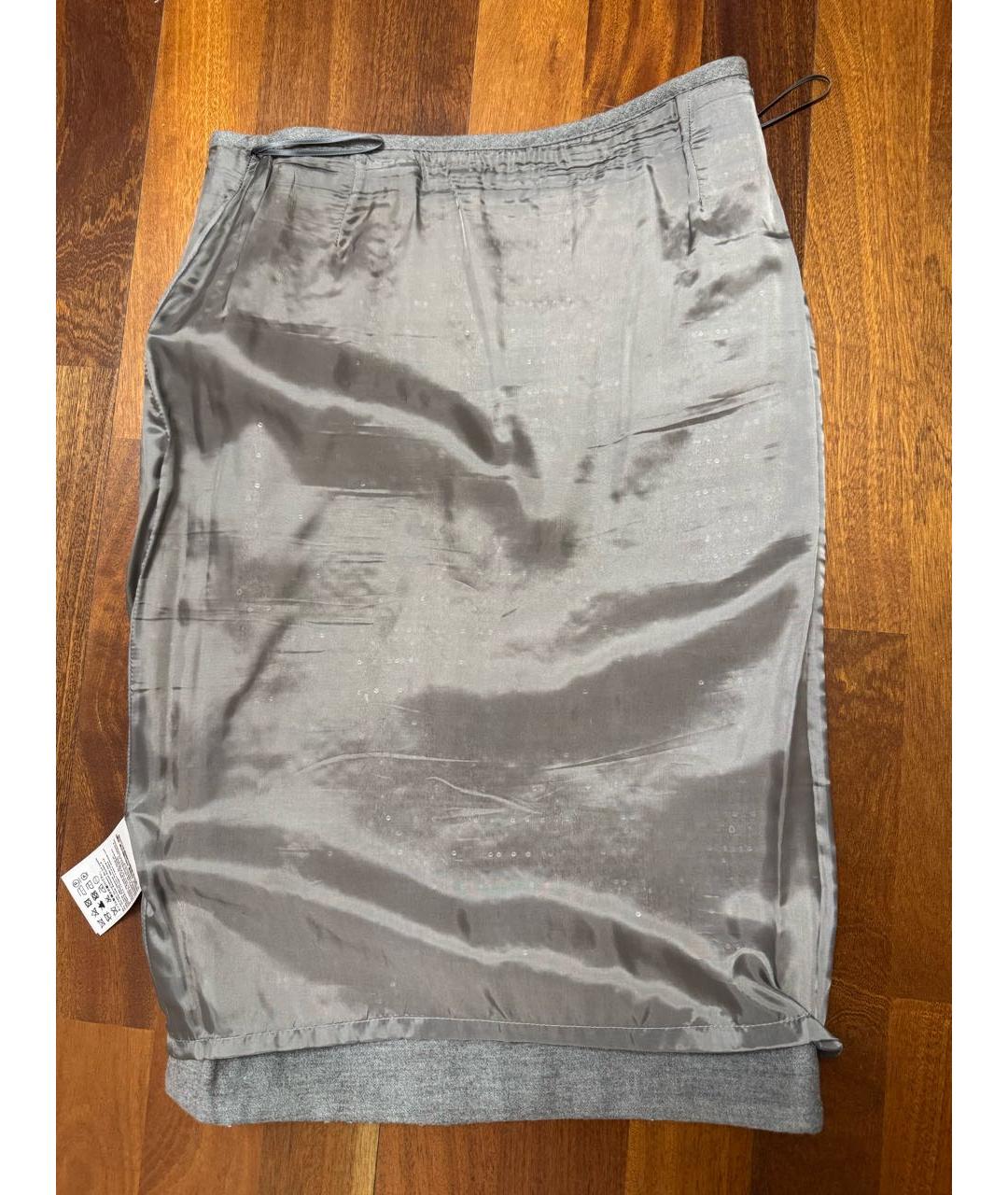 ESCADA Золотая юбка мини, фото 7