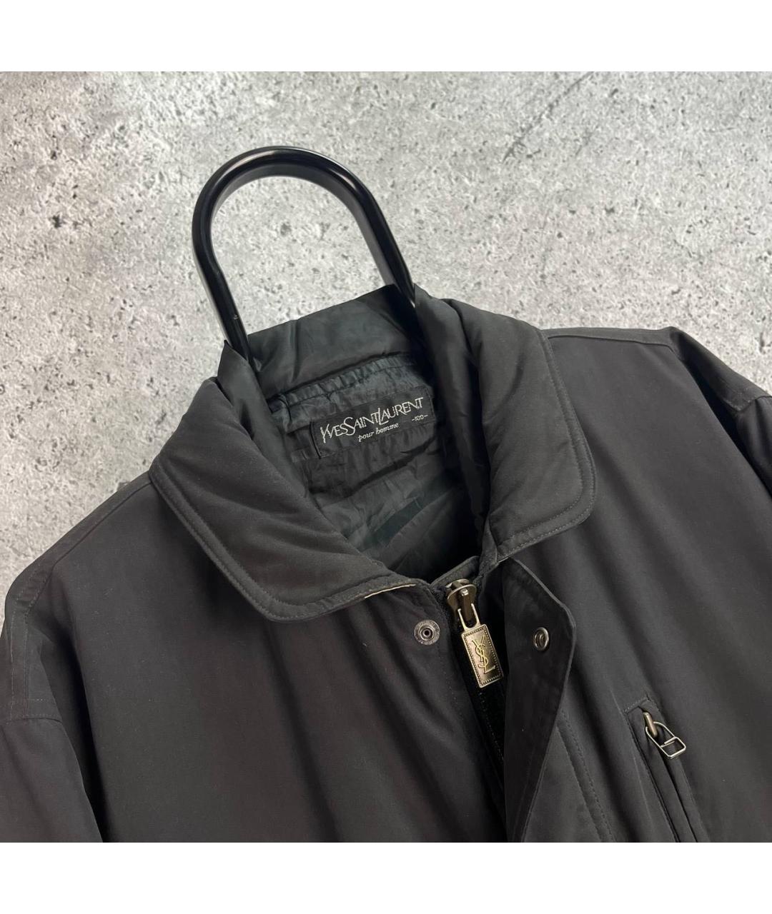 SAINT LAURENT Черная куртка, фото 8