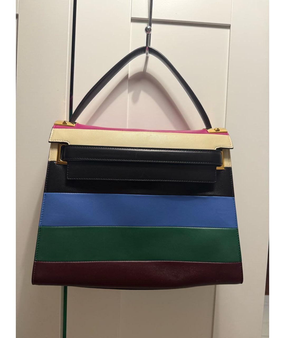 VALENTINO Мульти кожаная сумка тоут, фото 5