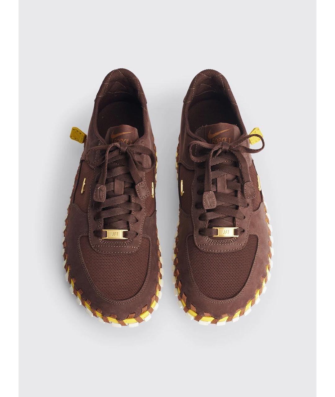 NIKE Коричневые замшевые кеды, фото 2