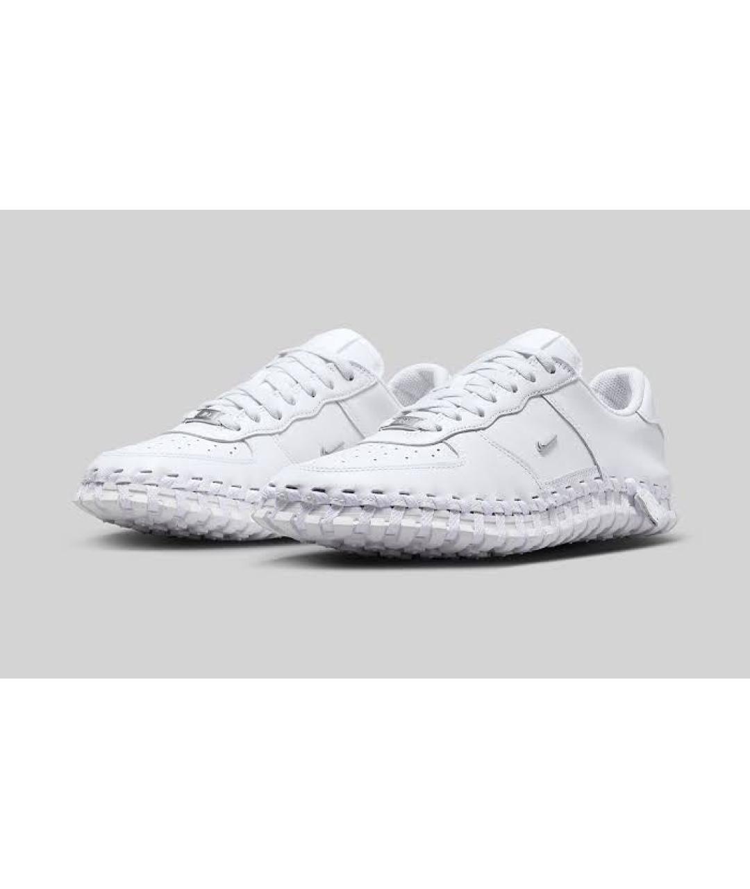 NIKE Белые кожаные кроссовки, фото 2