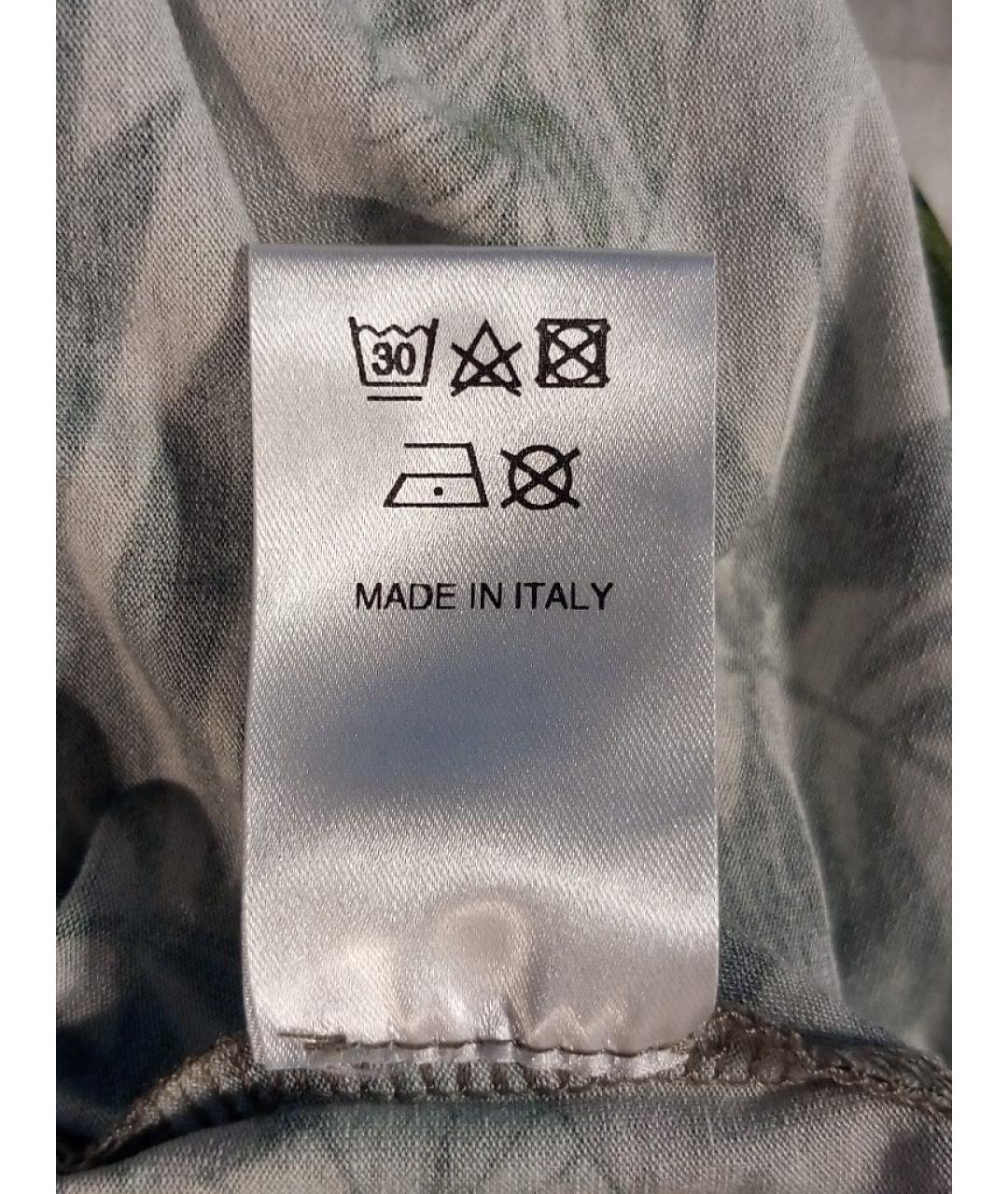 LIU JO Зеленые вискозное повседневное платье, фото 6