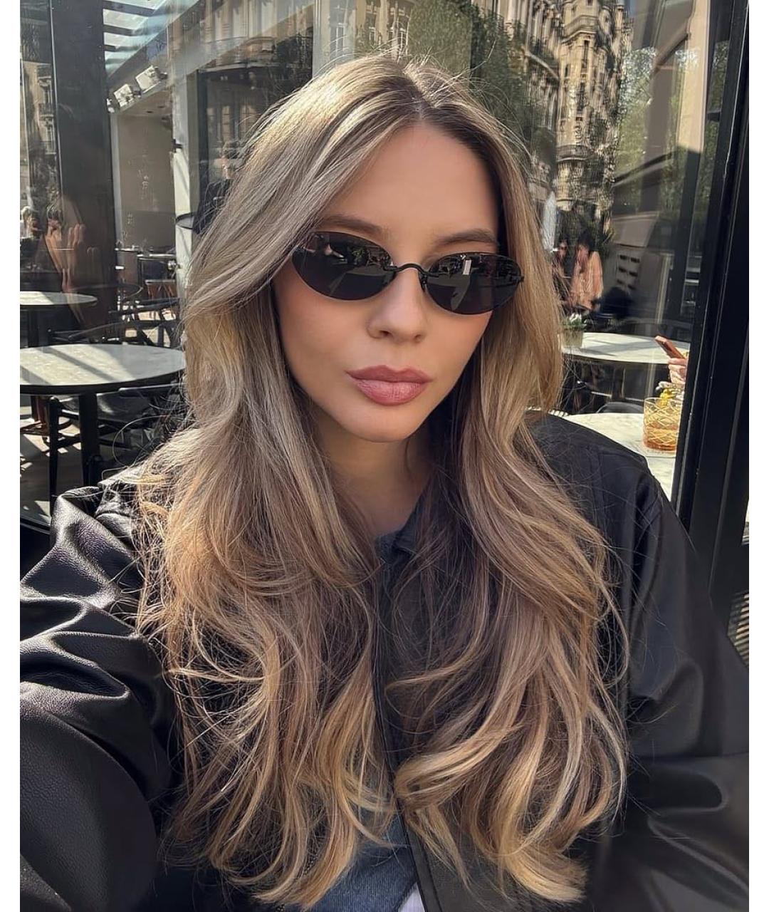 Vehla Черные металлические солнцезащитные очки, фото 5