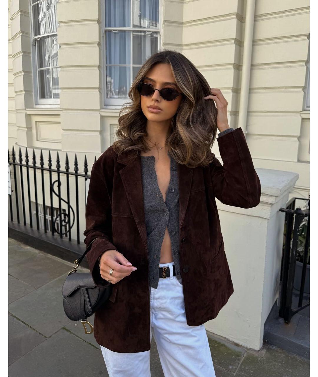 Vehla Коричневые пластиковые солнцезащитные очки, фото 3