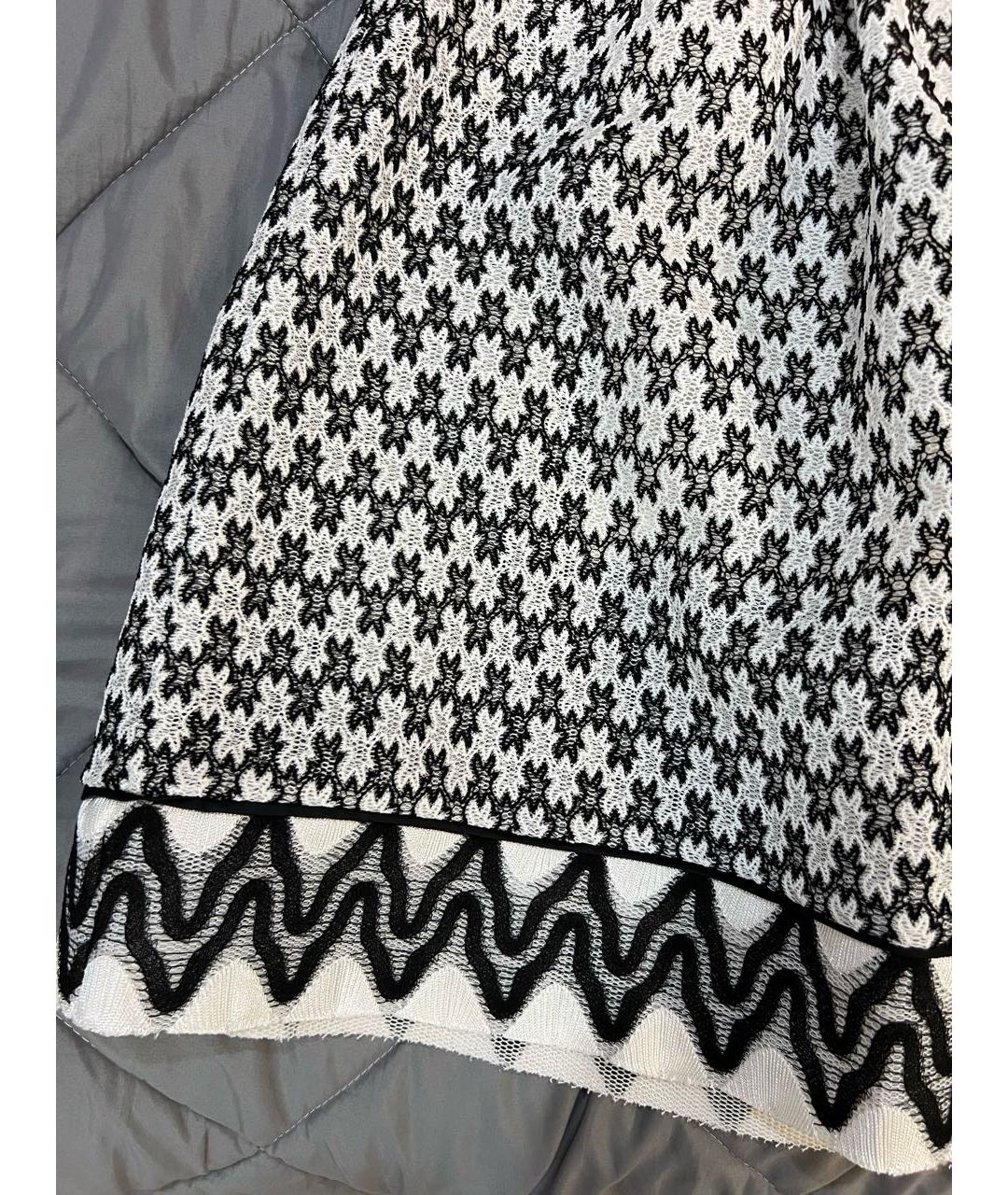 MAJE Белый хлопковый костюм с юбками, фото 3